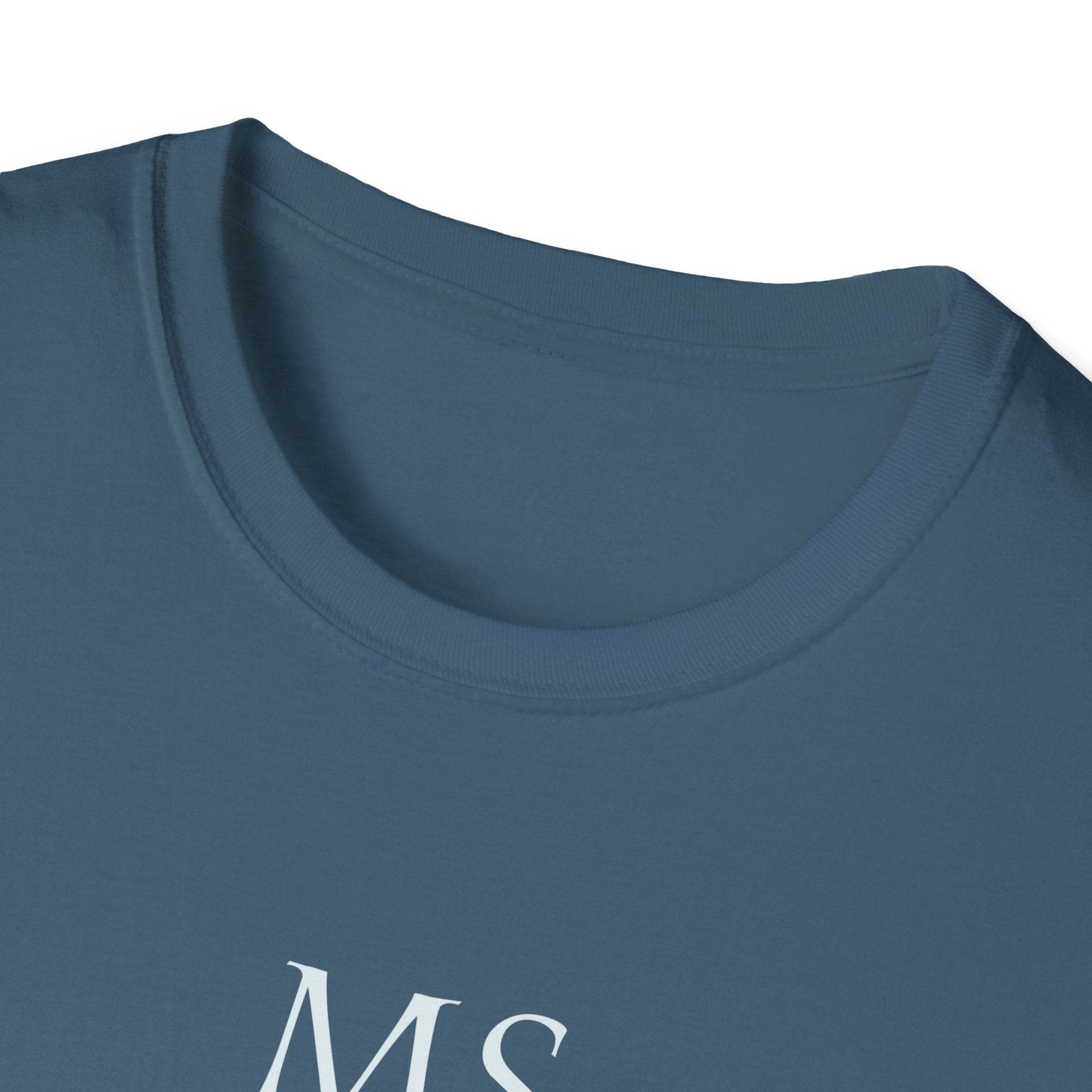 M.S. Warrior Unisex Softstyle T-Shirt - Empowering Battle for Women's Health - The Dreamer's Bookshop.