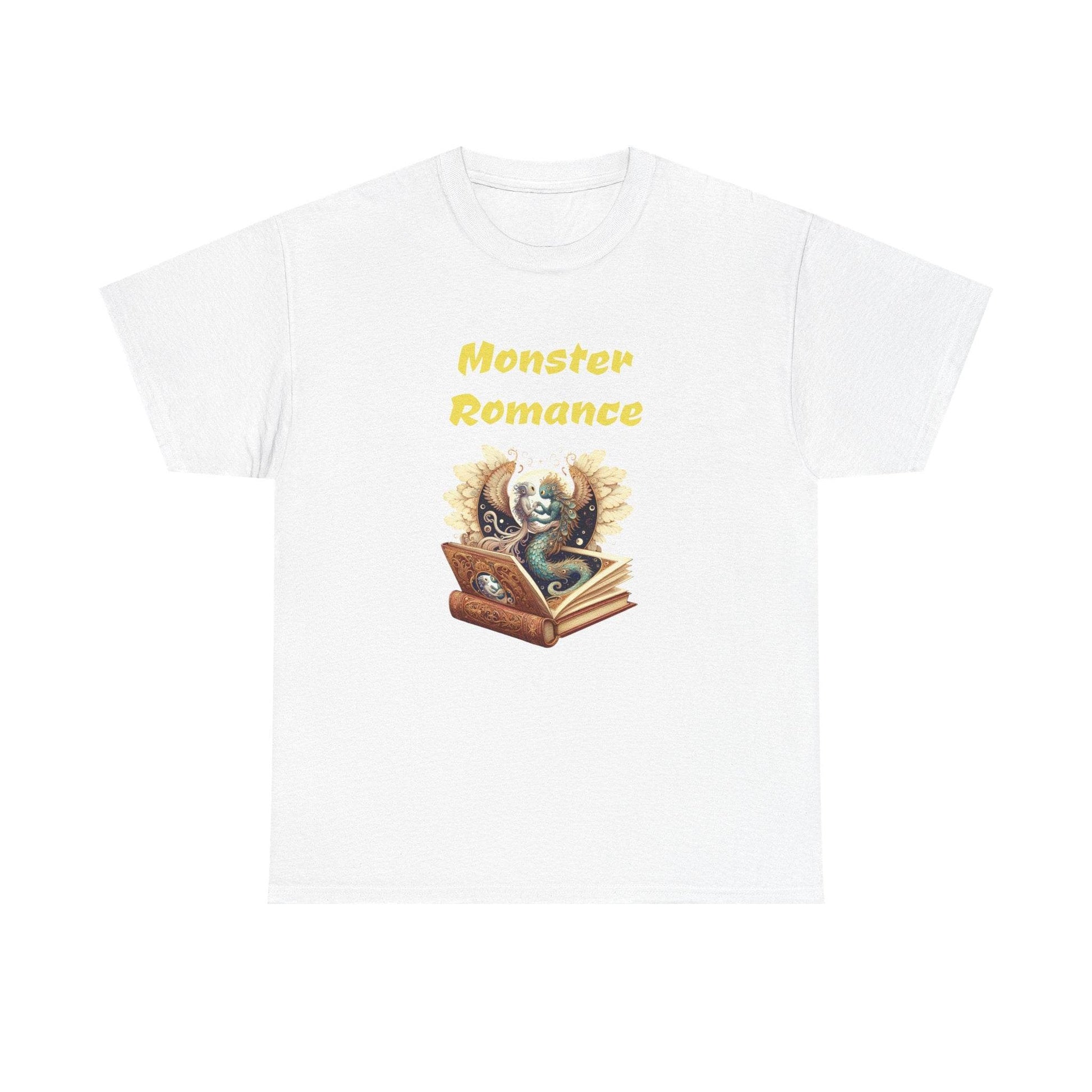 Fantasy - Graphic Tee - Unisex Heavy Cotton T-Shirt Monster Romance Books - The Dreamer's Bookshop.