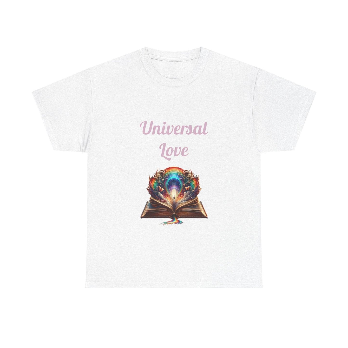Universal Love - Unisex Heavy Cotton Tee - Queer Romance Books - The Dreamer's Bookshop.