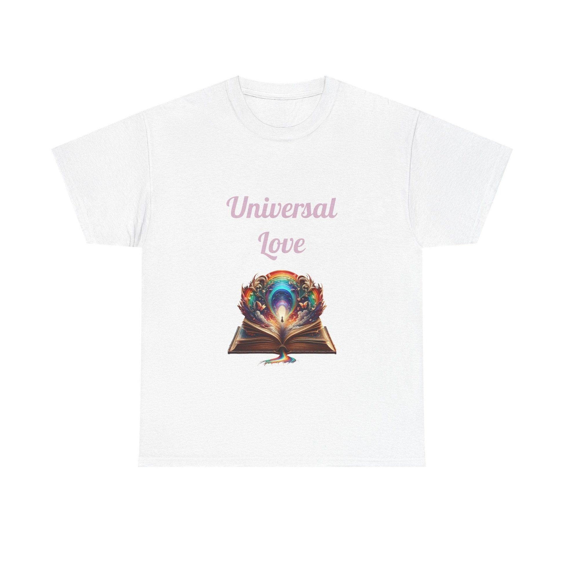 Universal Love - Unisex Heavy Cotton Tee - Queer Romance Books - The Dreamer's Bookshop.