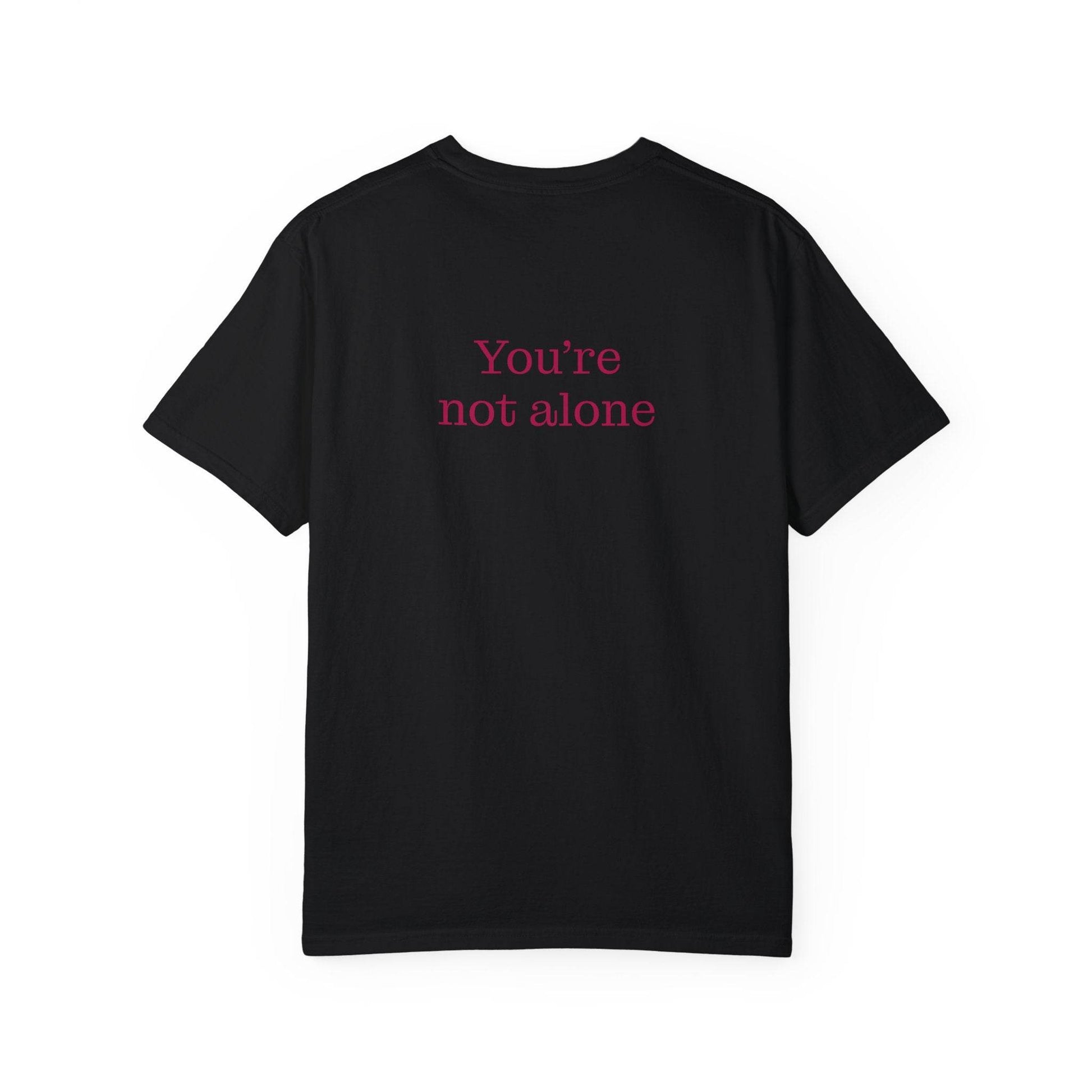 Cancer Survivor Unisex Garment-Dyed T-shirt - Inspirational Motivational Tee - The Dreamer's Bookshop.