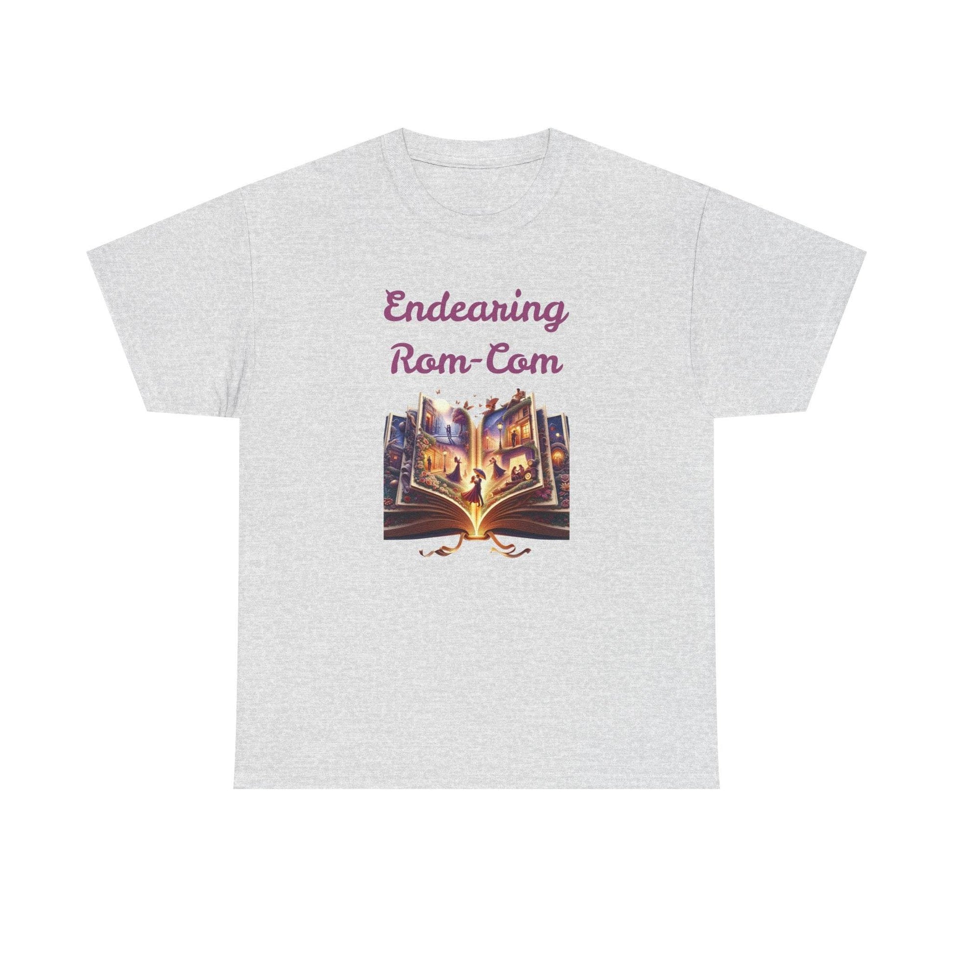 Endearing - Graphic Tee - Unisex Heavy Cotton T-Shirt Rom-Com Books - The Dreamer's Bookshop.
