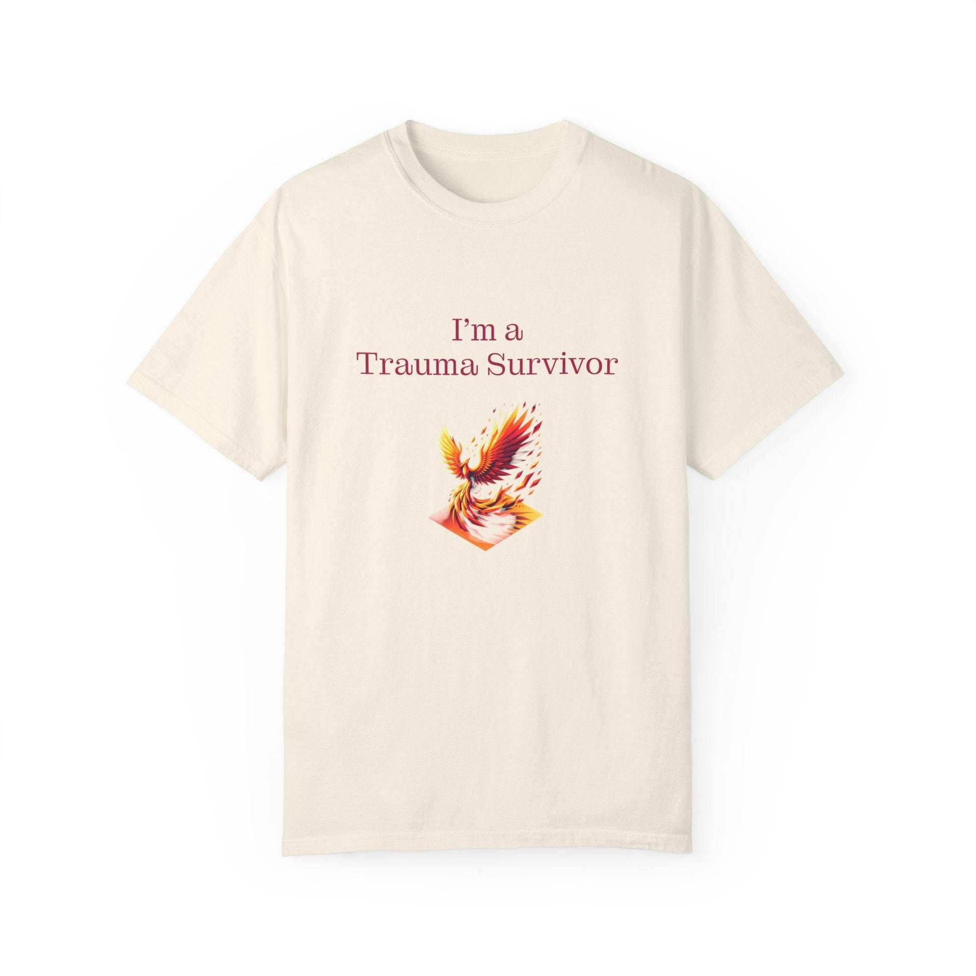 Trauma Survivor Unisex T-Shirt - Empowering Tee for Healthcare Awareness - The Dreamer's Bookshop.