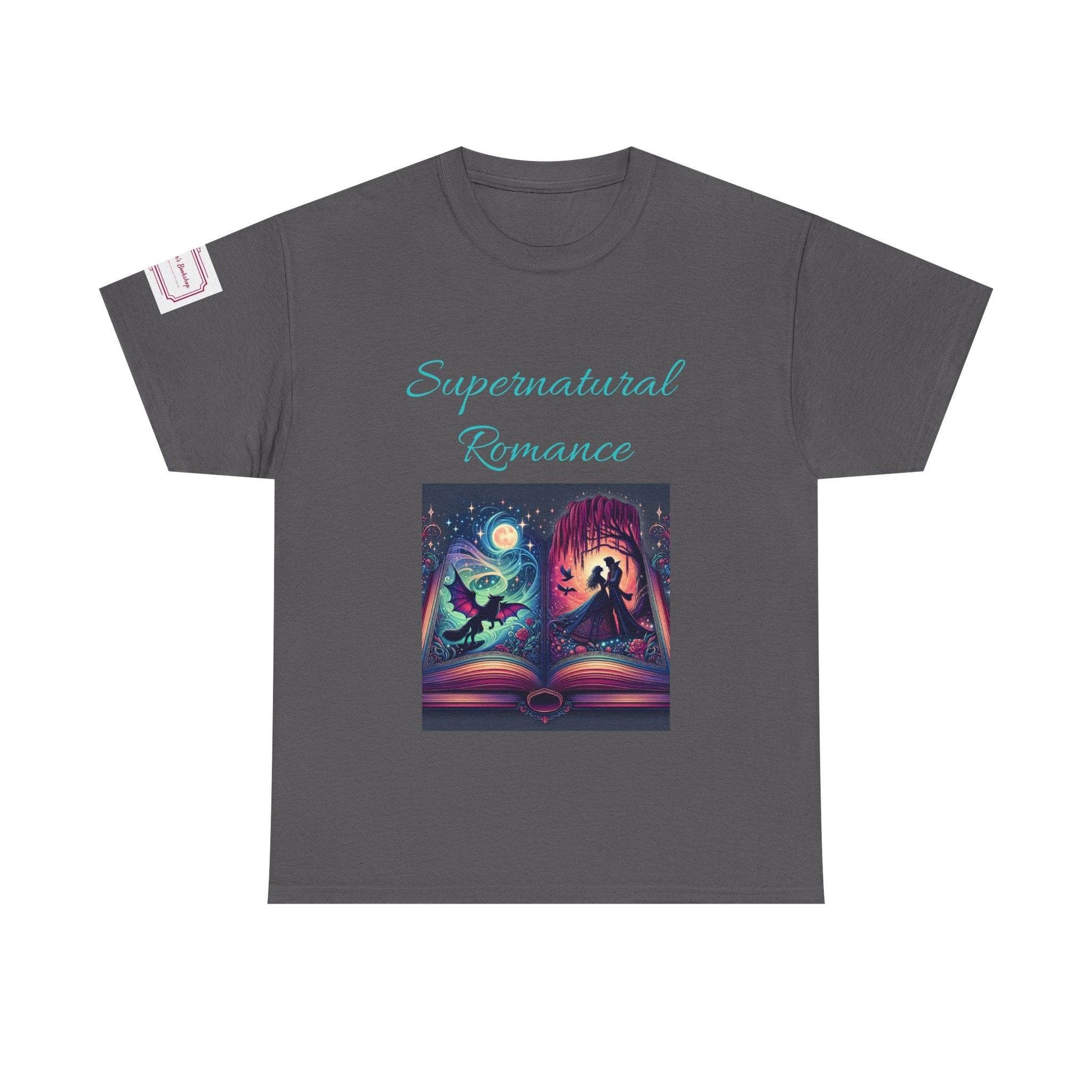 Fantasy - Unisex Heavy Cotton Tee - Supernatural Romance - The Dreamer's Bookshop.