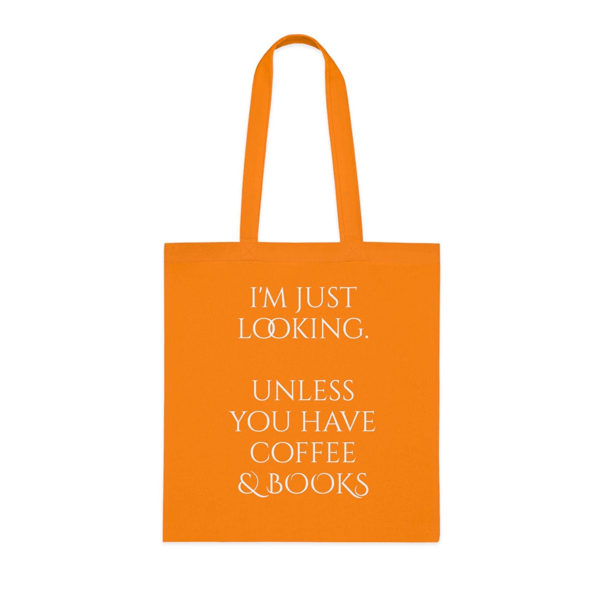Coffee & Books Cotton Tote - Perfect for Book Lovers - The Dreamer's Bookshop.
