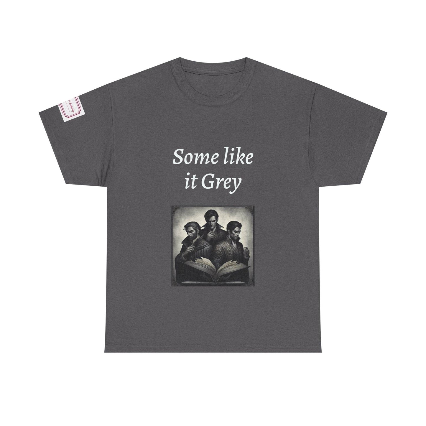 Like it Grey - Graphic Unisex Heavy Cotton Tee - Dark Romance - The Dreamer's Bookshop.