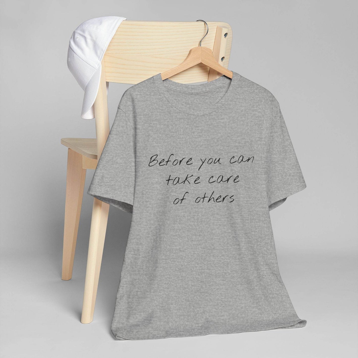 Unisex Jersey T-Shirt - 'Take Care' Inspirational - The Dreamer's Bookshop.