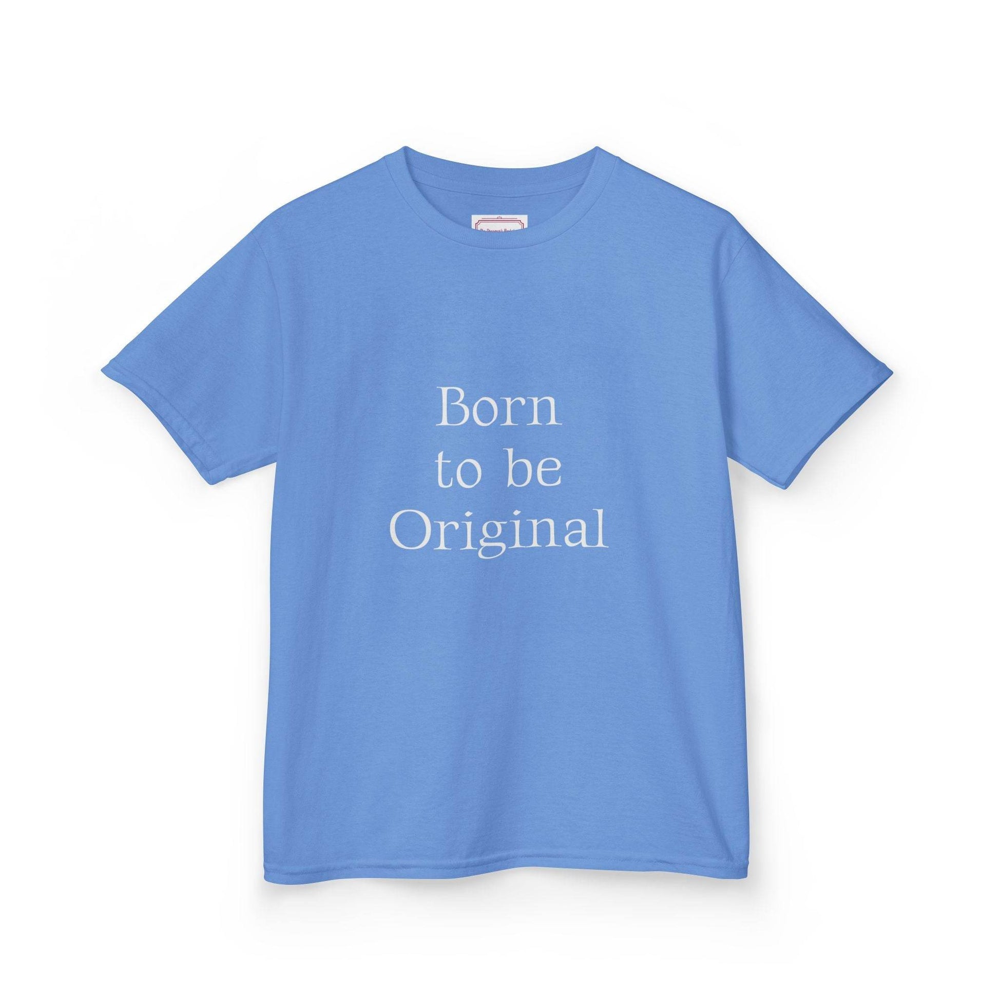 EU - Kids 'Born to be Original' Cotton Tee - Support Young Creators - The Dreamer's Bookshop.