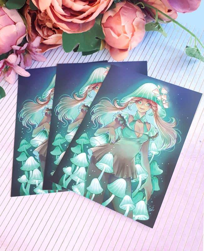 Dreamchaserart - Luminous Luna brief - The Dreamer's Bookshop.