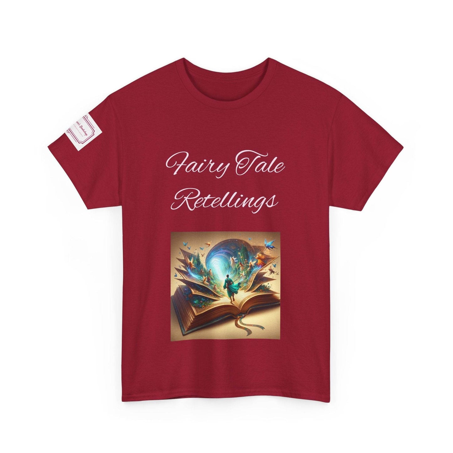 Fiction - Unisex Heavy Cotton Tee - Fairy Tale Retellings - The Dreamer's Bookshop.