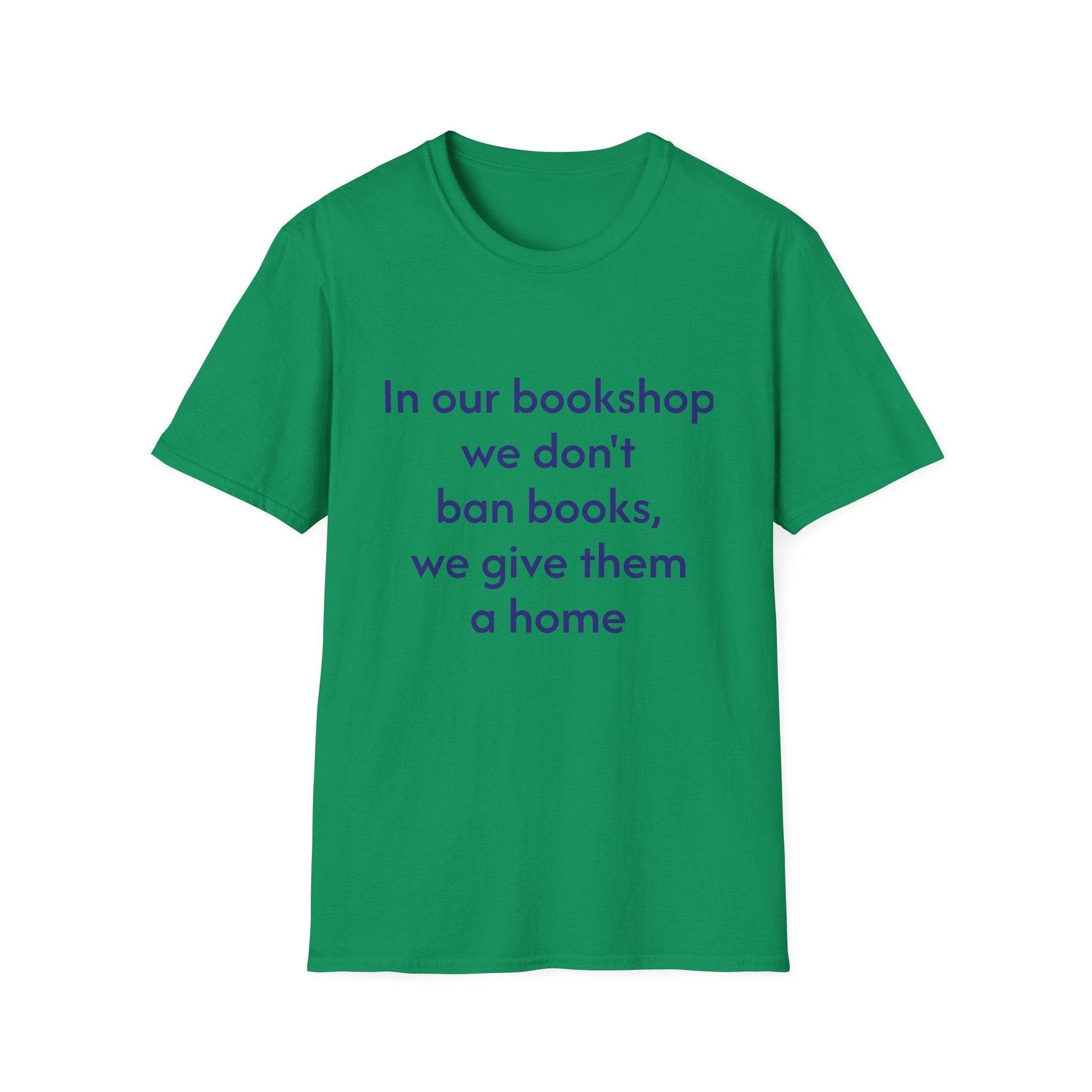 Unisex Softstyle T-Shirt - 'In our bookshop' - The Dreamer's Bookshop.