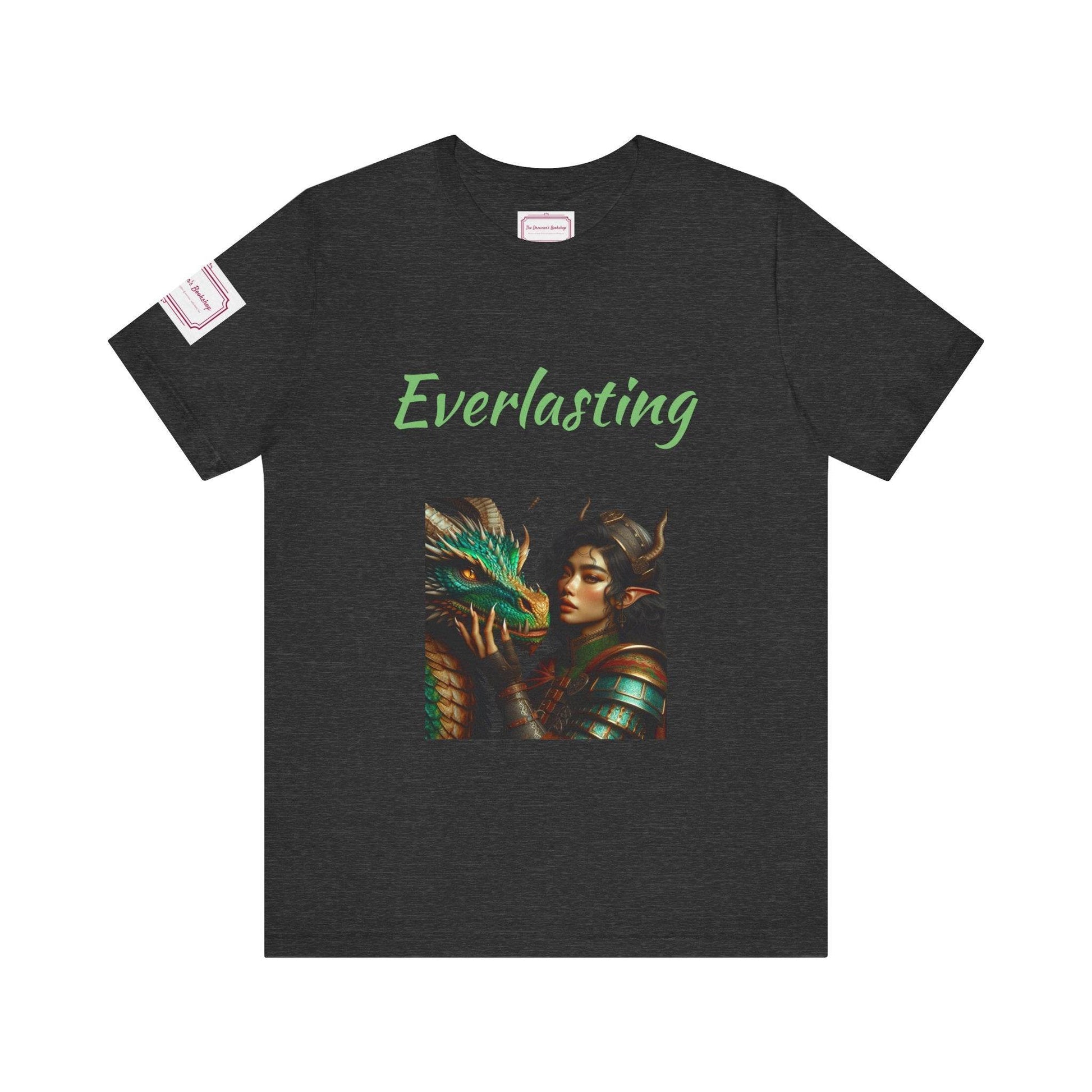Everlasting Tee - Fun Short Sleeve Shirt for Writers & Book Lovers - The Dreamer's Bookshop.