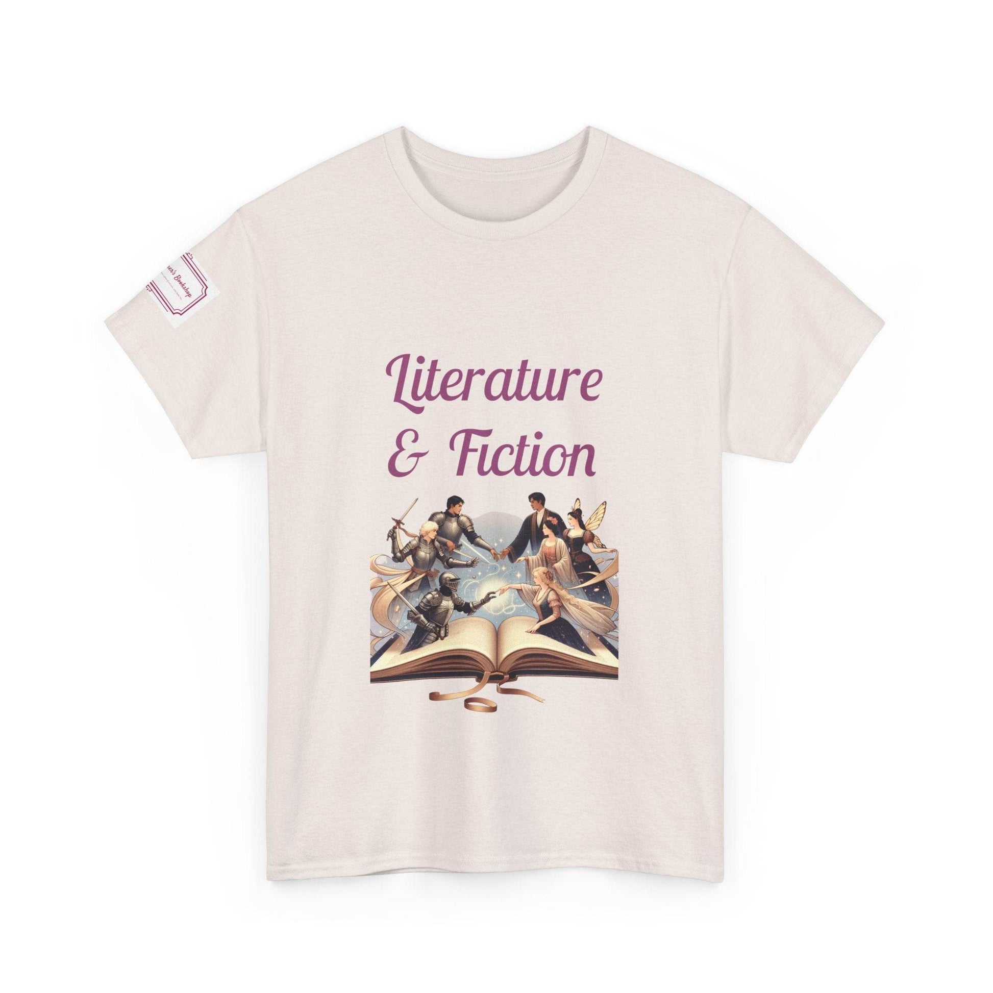 Fiction - Graphic Unisex Heavy Cotton Tee - Literature Books - The Dreamer's Bookshop.