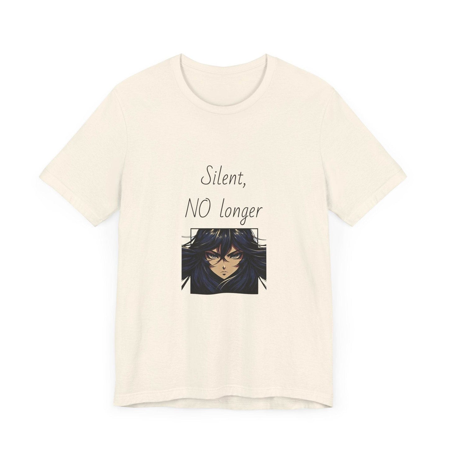 Fierce Survivor Unisex Short Sleeve Tee - Silent, NO longer - The Dreamer's Bookshop.