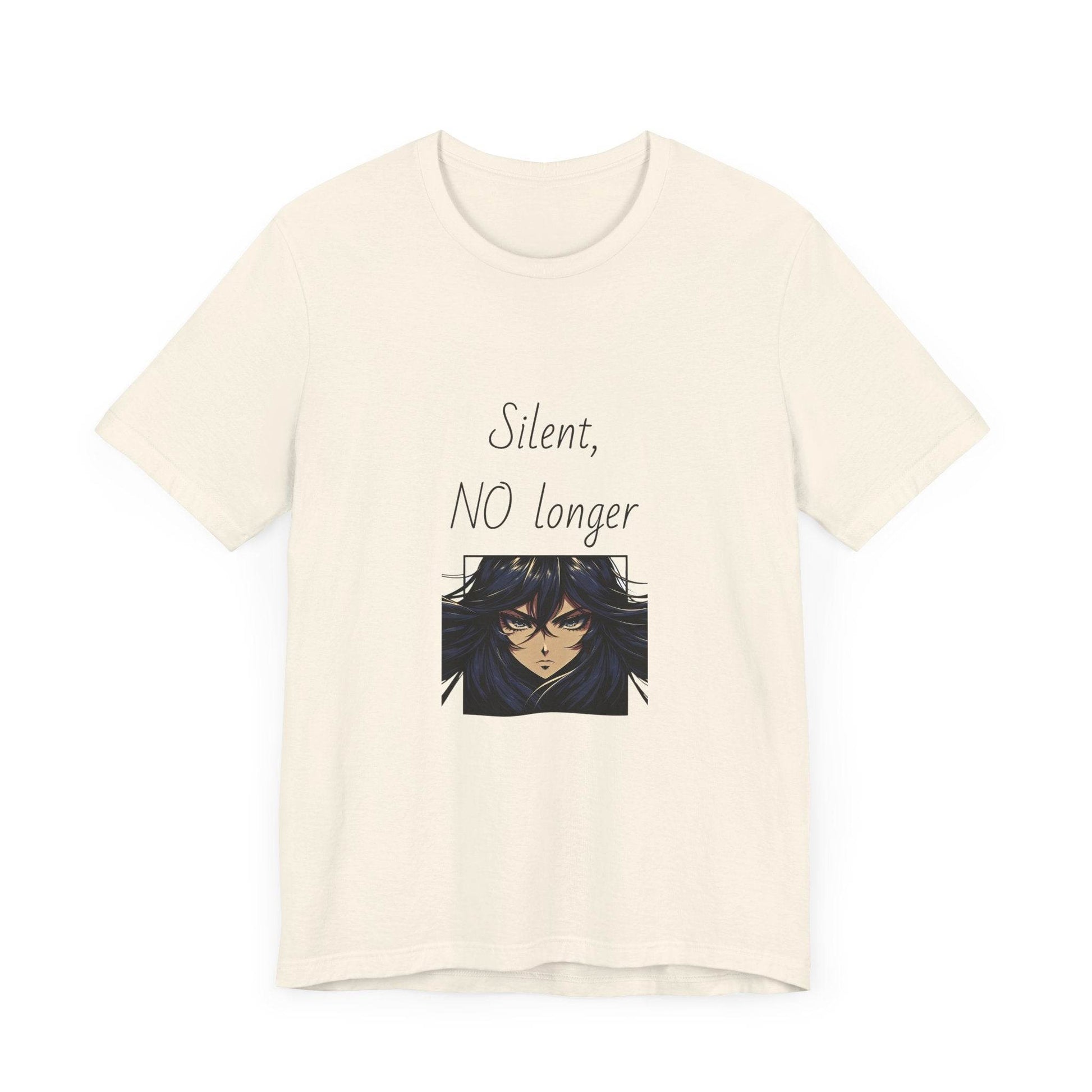 Fierce Survivor Unisex Short Sleeve Tee - Silent, NO longer - The Dreamer's Bookshop.