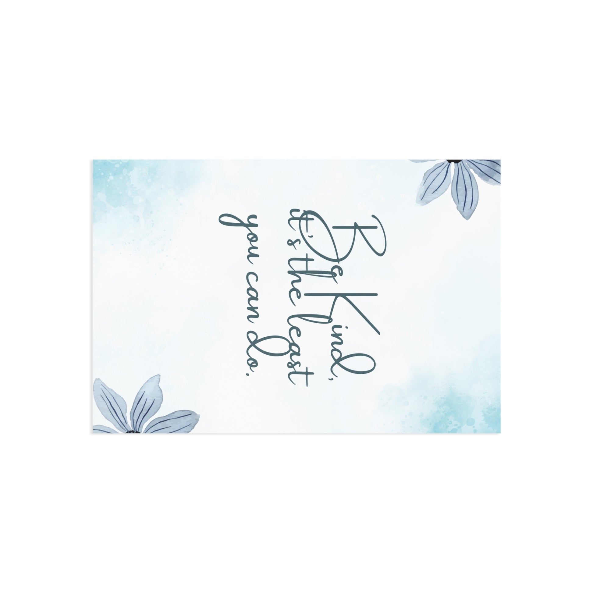 The Dreamer's Bookshop - Positive Affirmation Card "Be Kind" - The Dreamer's Bookshop.