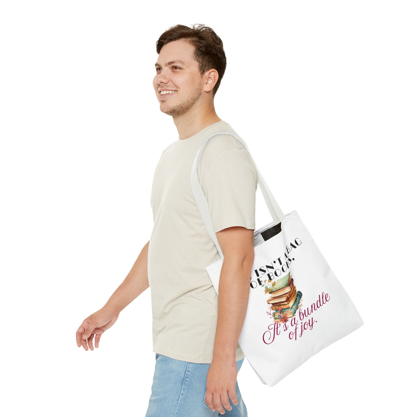 This isn't a Bag of Books - Tote Bag - Cozy Autumn Design
