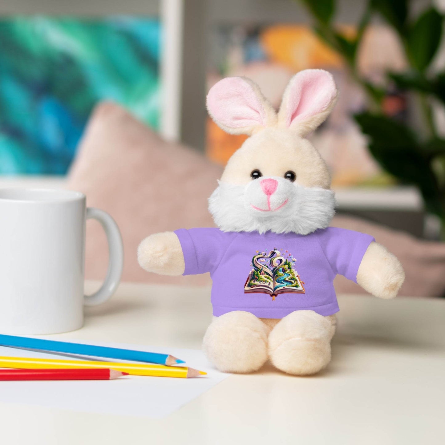 Personalized Stuffed Animal with Tee - Perfect Gift for Kids and Baby Showers - The Dreamer's Bookshop.