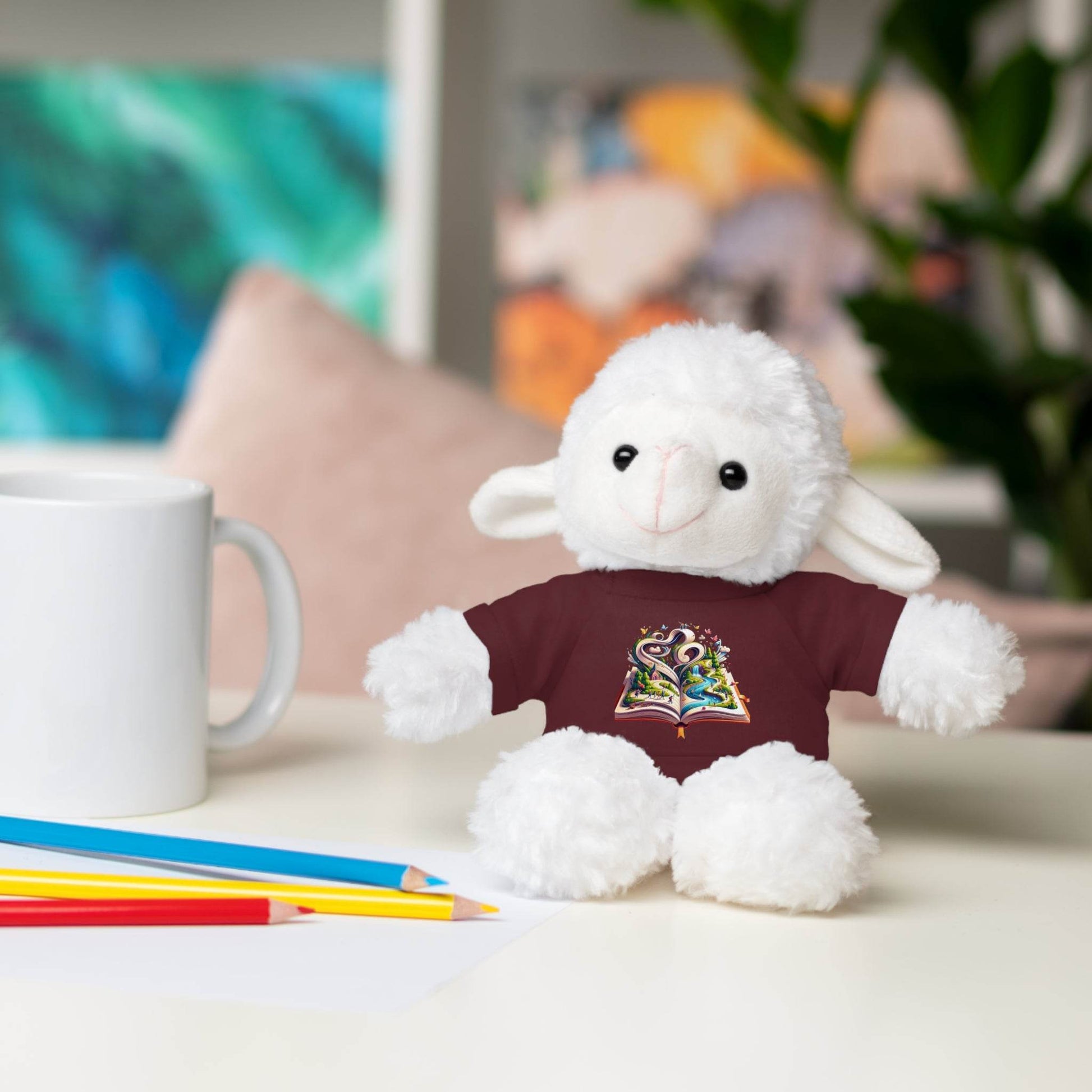 Personalized Stuffed Animal with Tee - Perfect Gift for Kids and Baby Showers - The Dreamer's Bookshop.