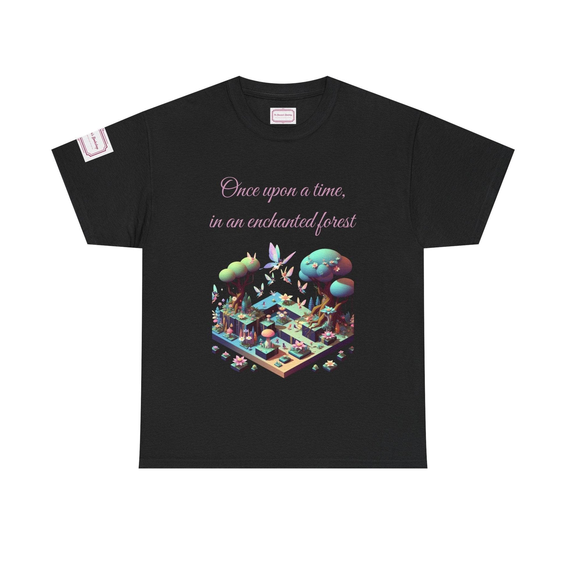 Enchanted Forest - Unisex Heavy Cotton Tee - Perfect for Book Lovers - The Dreamer's Bookshop.