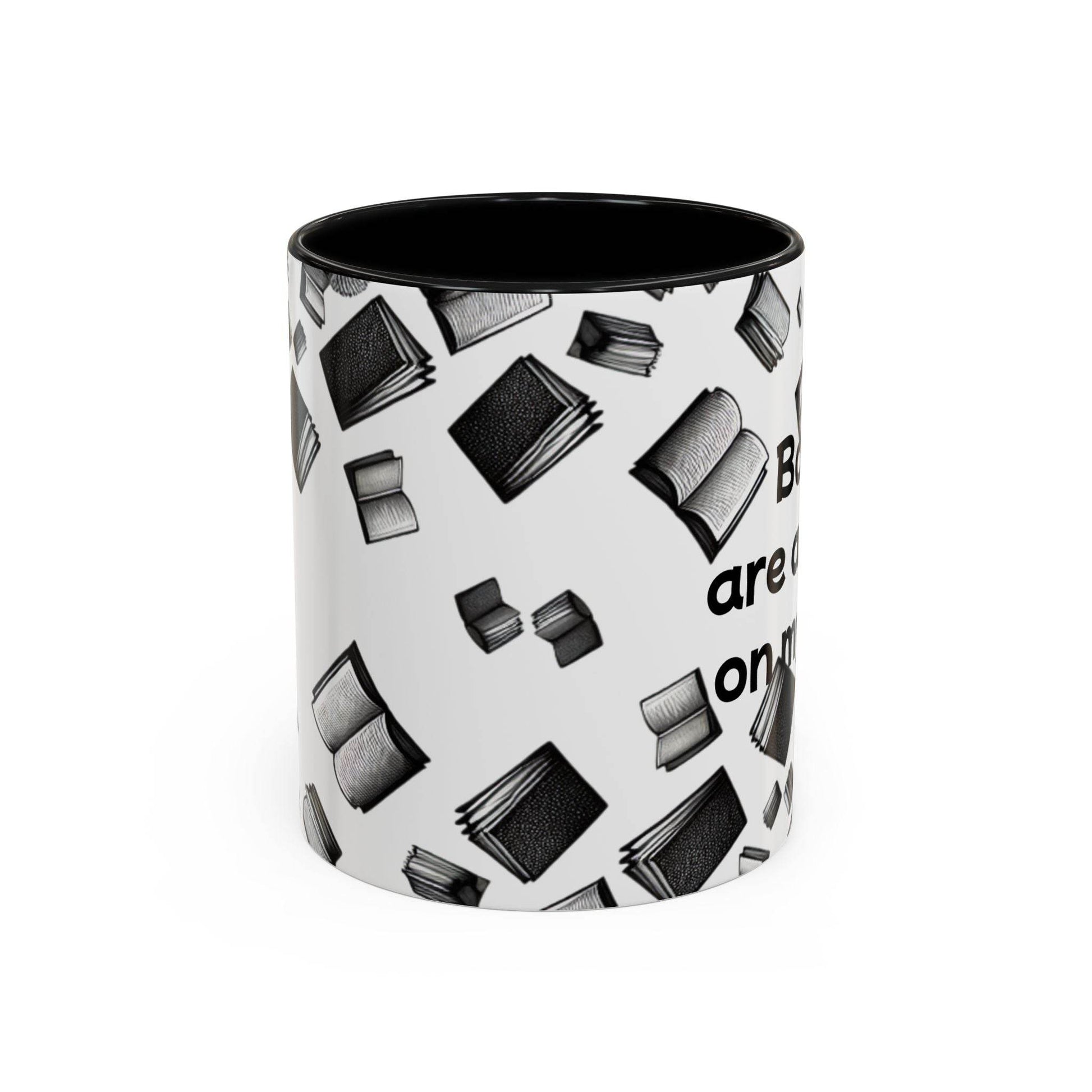 Books on My Mind Accent Coffee Mug - Perfect for Book Lovers - The Dreamer's Bookshop.