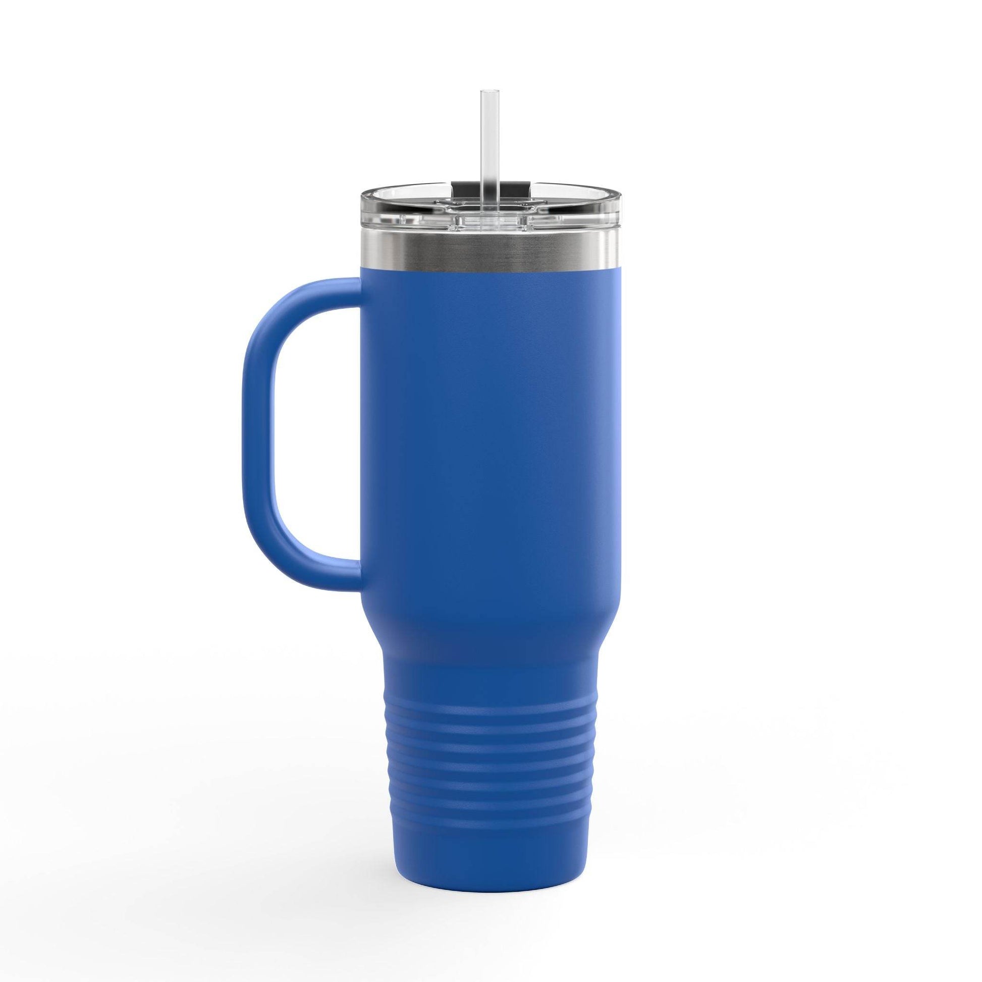 Quiet I'm Writing Insulated Travel Mug - 40oz Red Coffee Cup - The Dreamer's Bookshop.