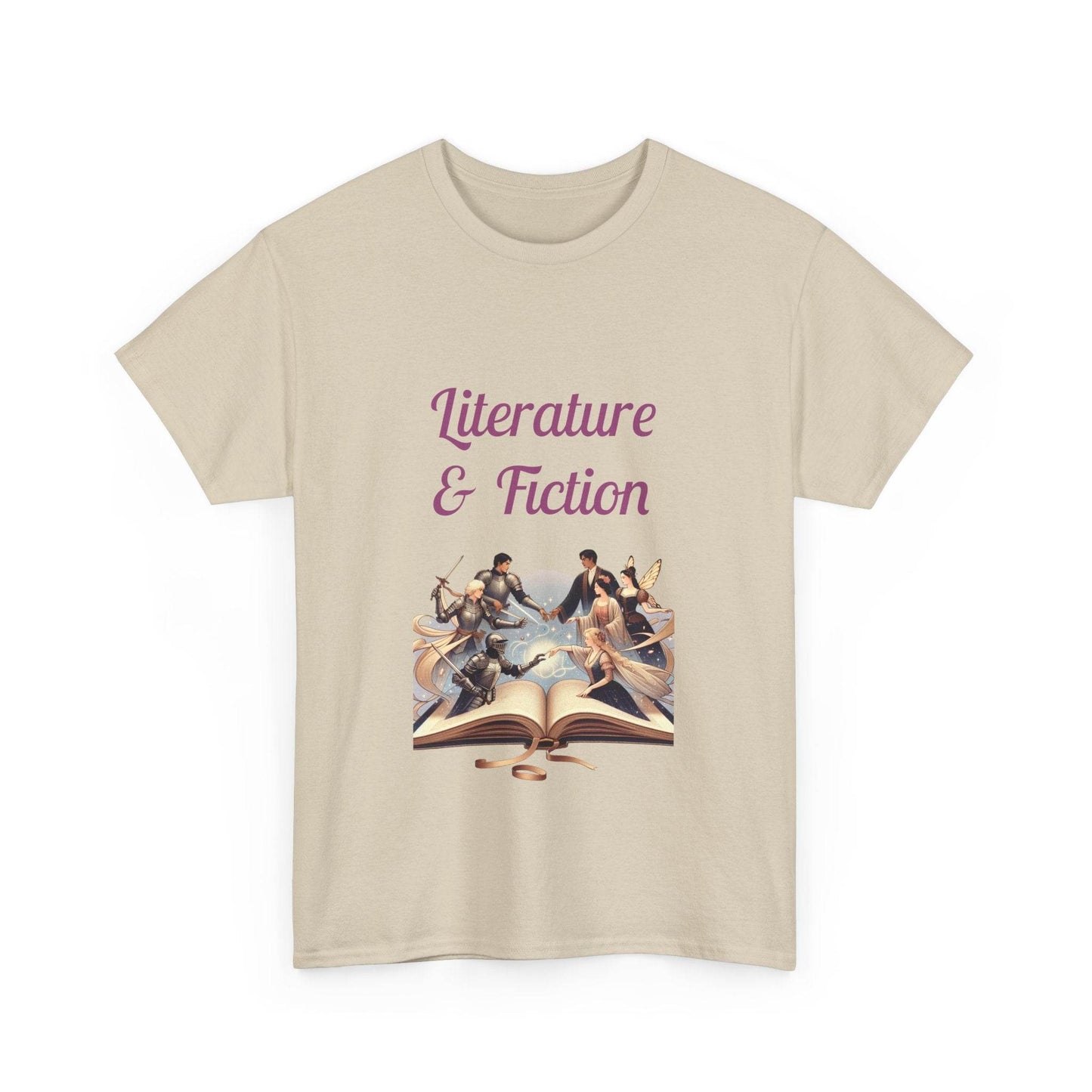 Fiction - Unisex Heavy Cotton Tee - Literature Books - The Dreamer's Bookshop.