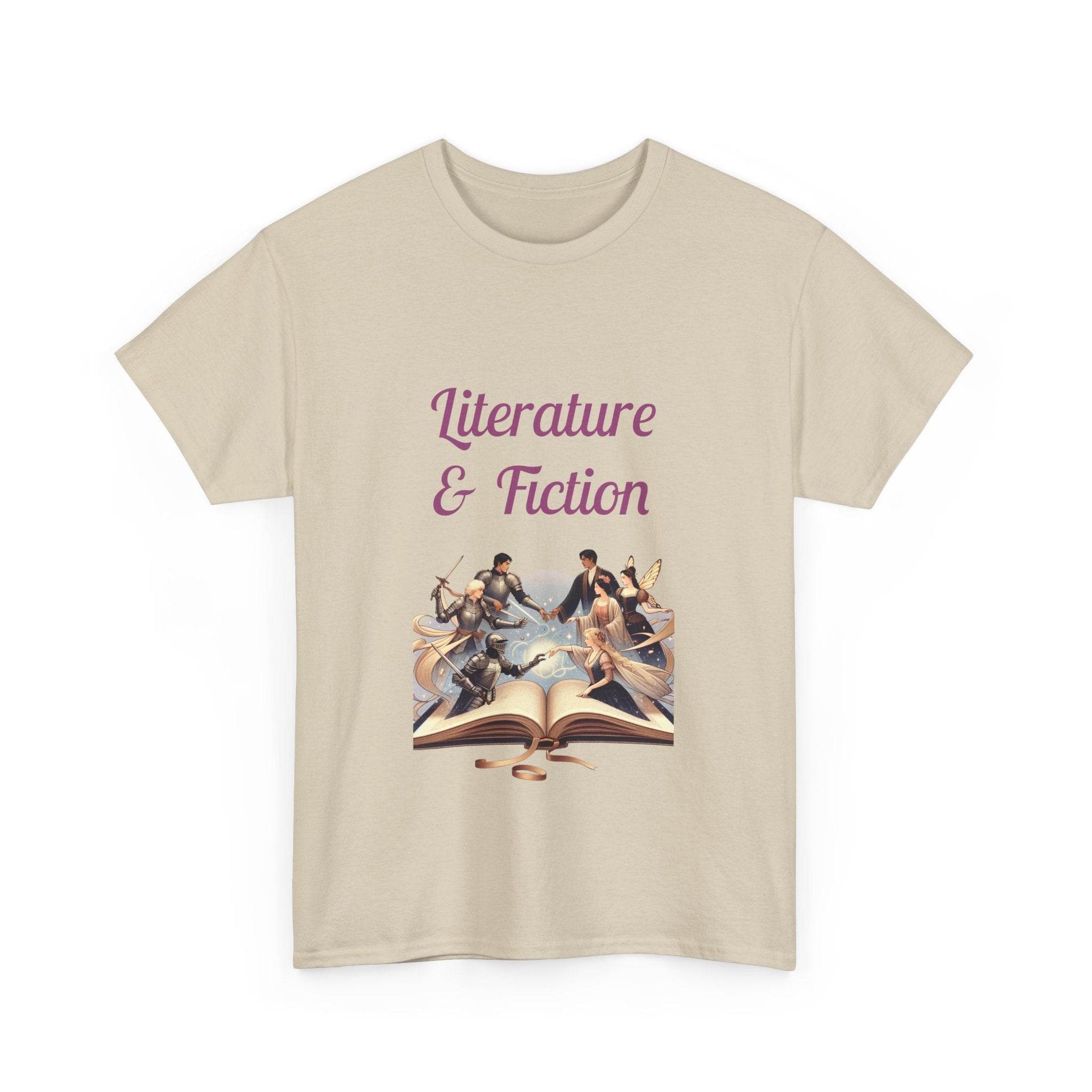 Fiction - Unisex Heavy Cotton Tee - Literature Books - The Dreamer's Bookshop.
