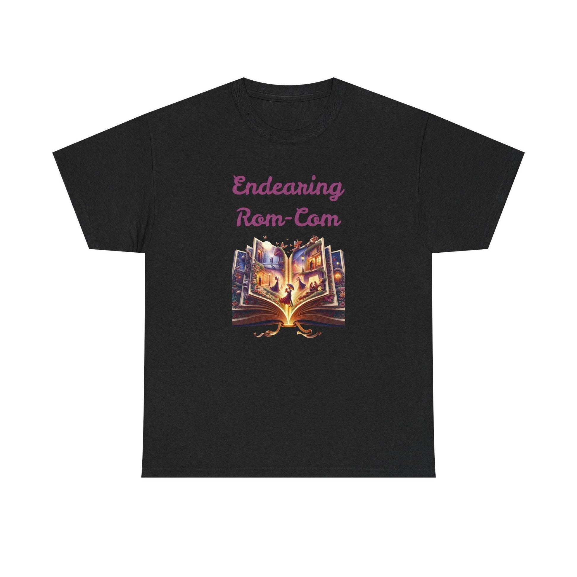 Endearing - Graphic Tee - Unisex Heavy Cotton T-Shirt Rom-Com Books - The Dreamer's Bookshop.