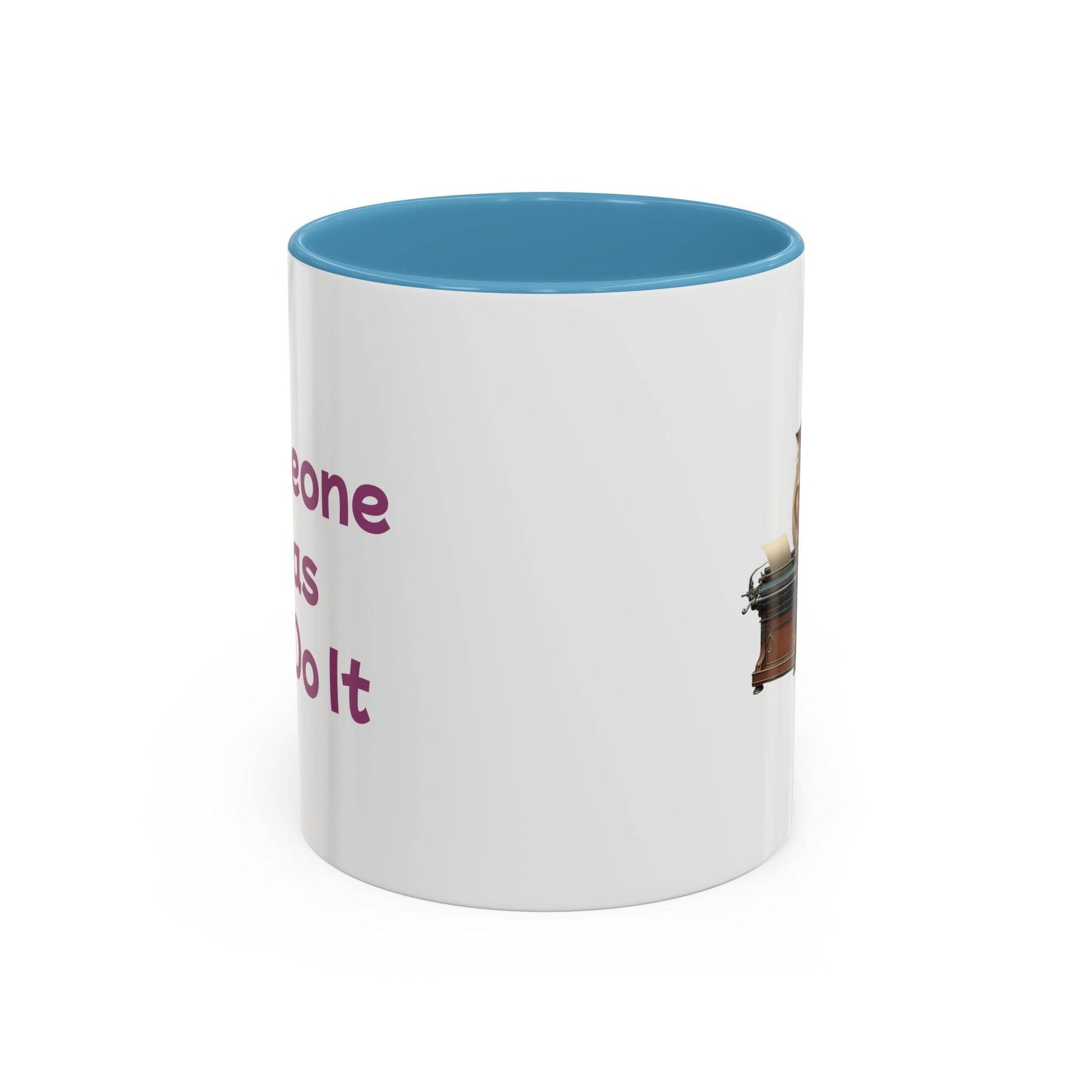 Grumpy Writer Cat Coffee Mug - Cute Gift for Book Lovers - The Dreamer's Bookshop.