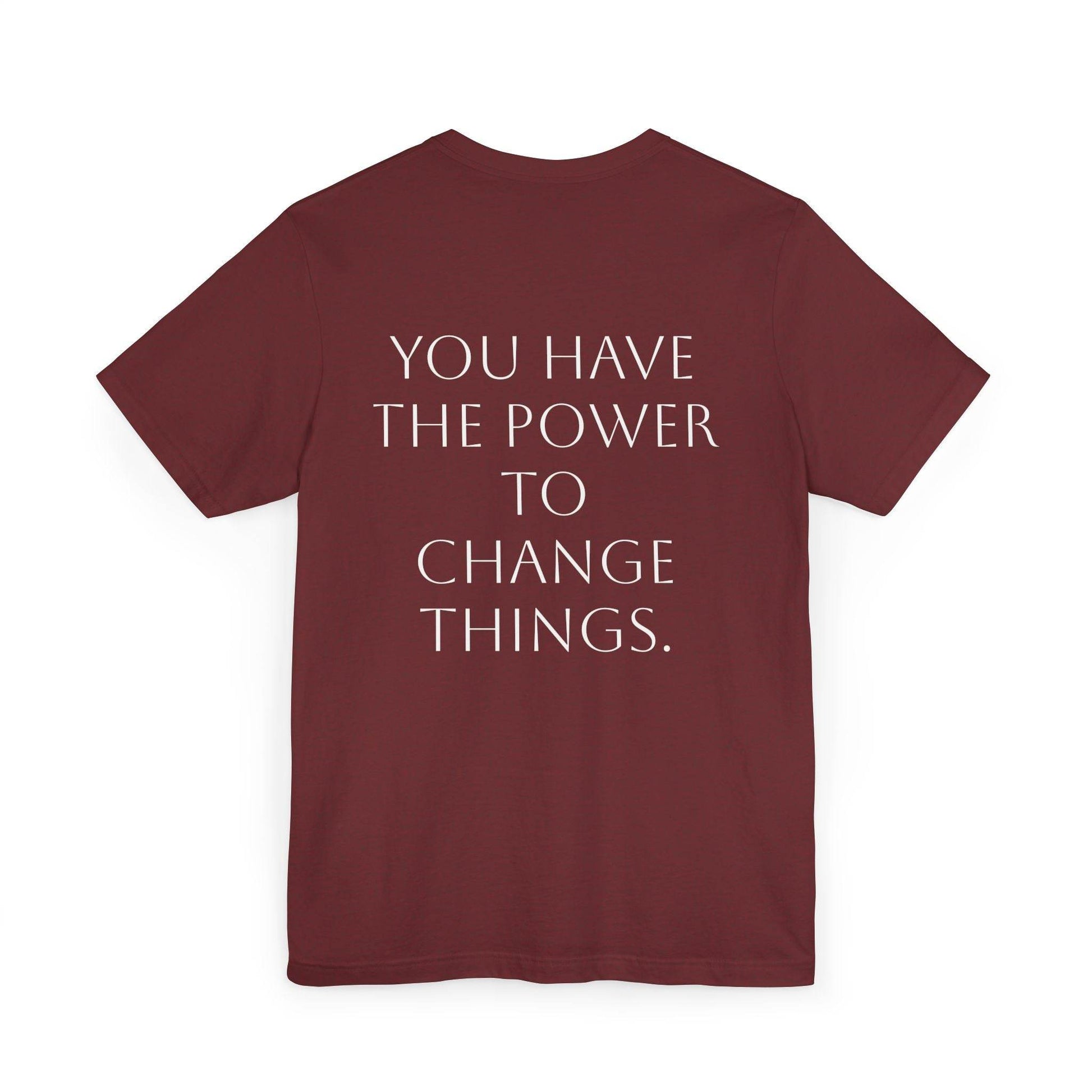 Inspirational Unisex Jersey T-Shirt - Mindset Vibe - The Dreamer's Bookshop.