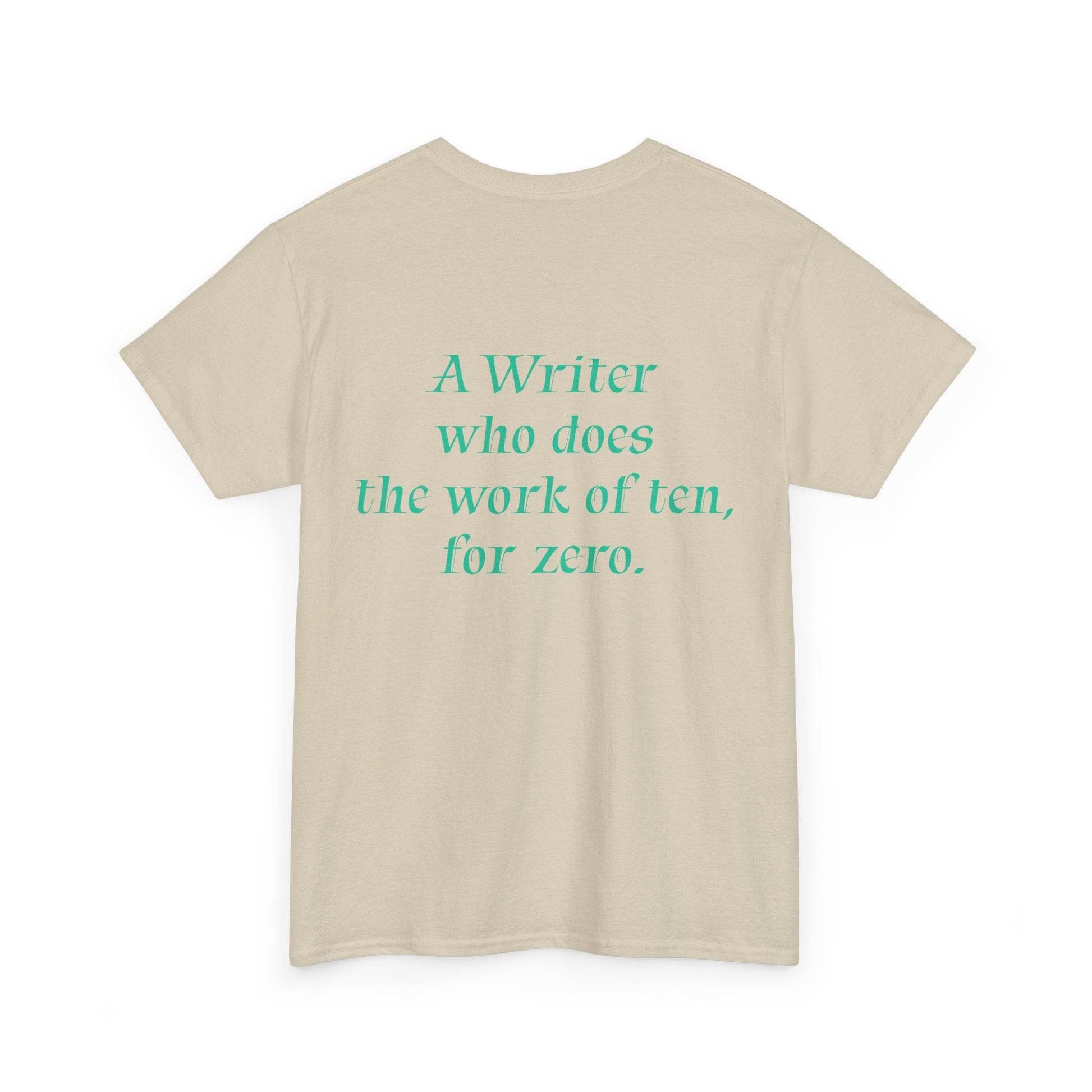 Indie Author - Unisex Heavy Cotton Tee - Creative Apparel - The Dreamer's Bookshop.