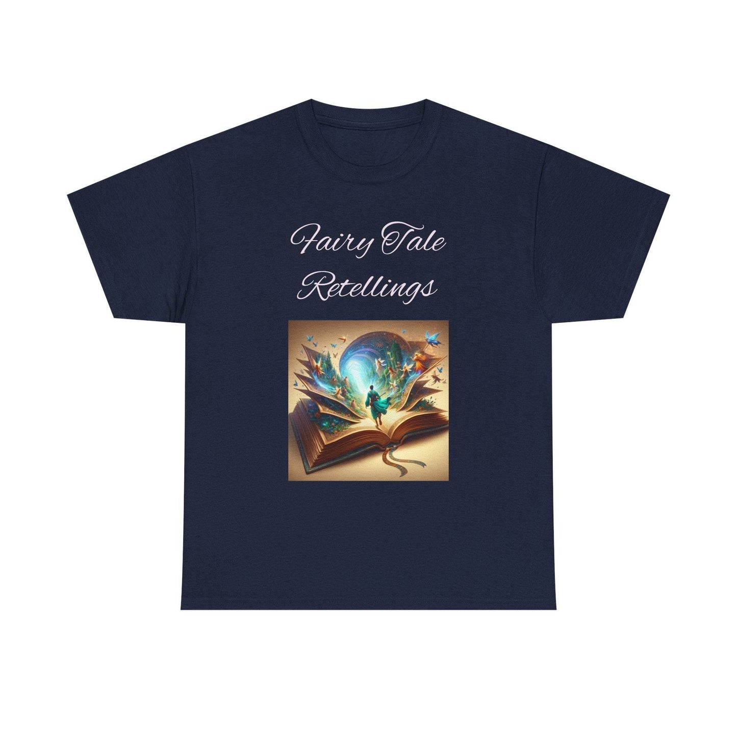 Fiction - Unisex Heavy Cotton Tee - Fairy Tale Retellings - The Dreamer's Bookshop.