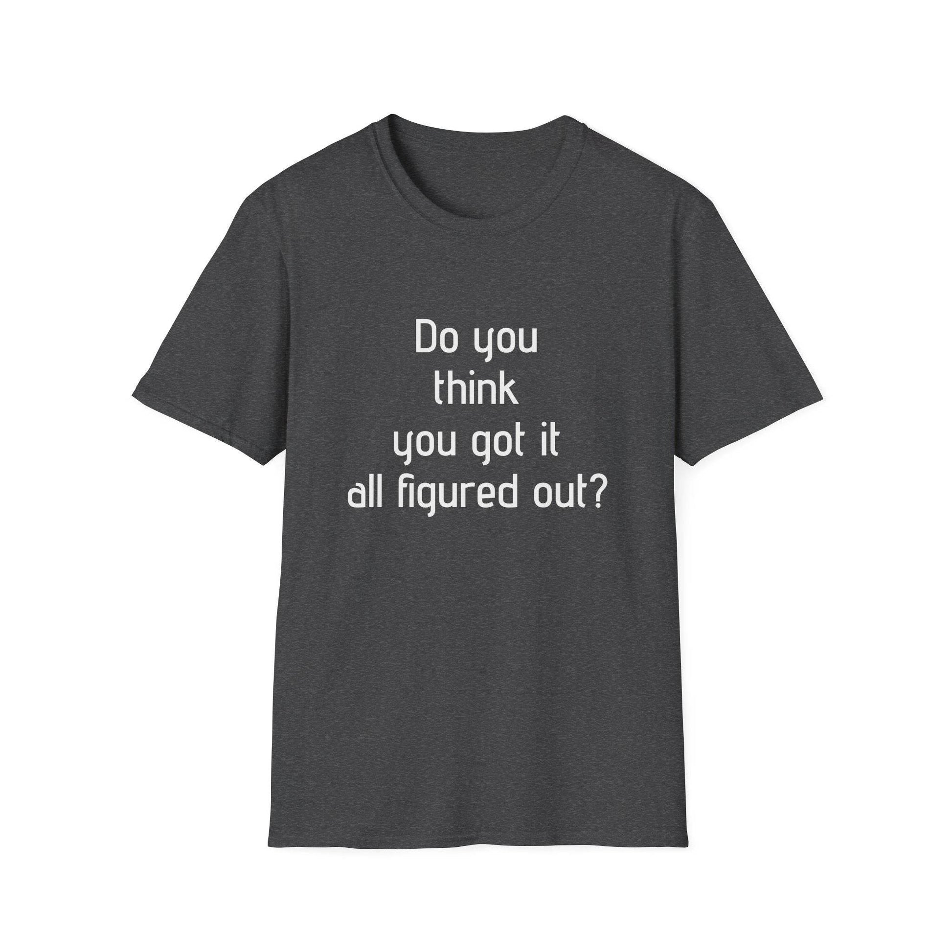 Unisex Softstyle T-Shirt - 'Think Again' - The Dreamer's Bookshop.