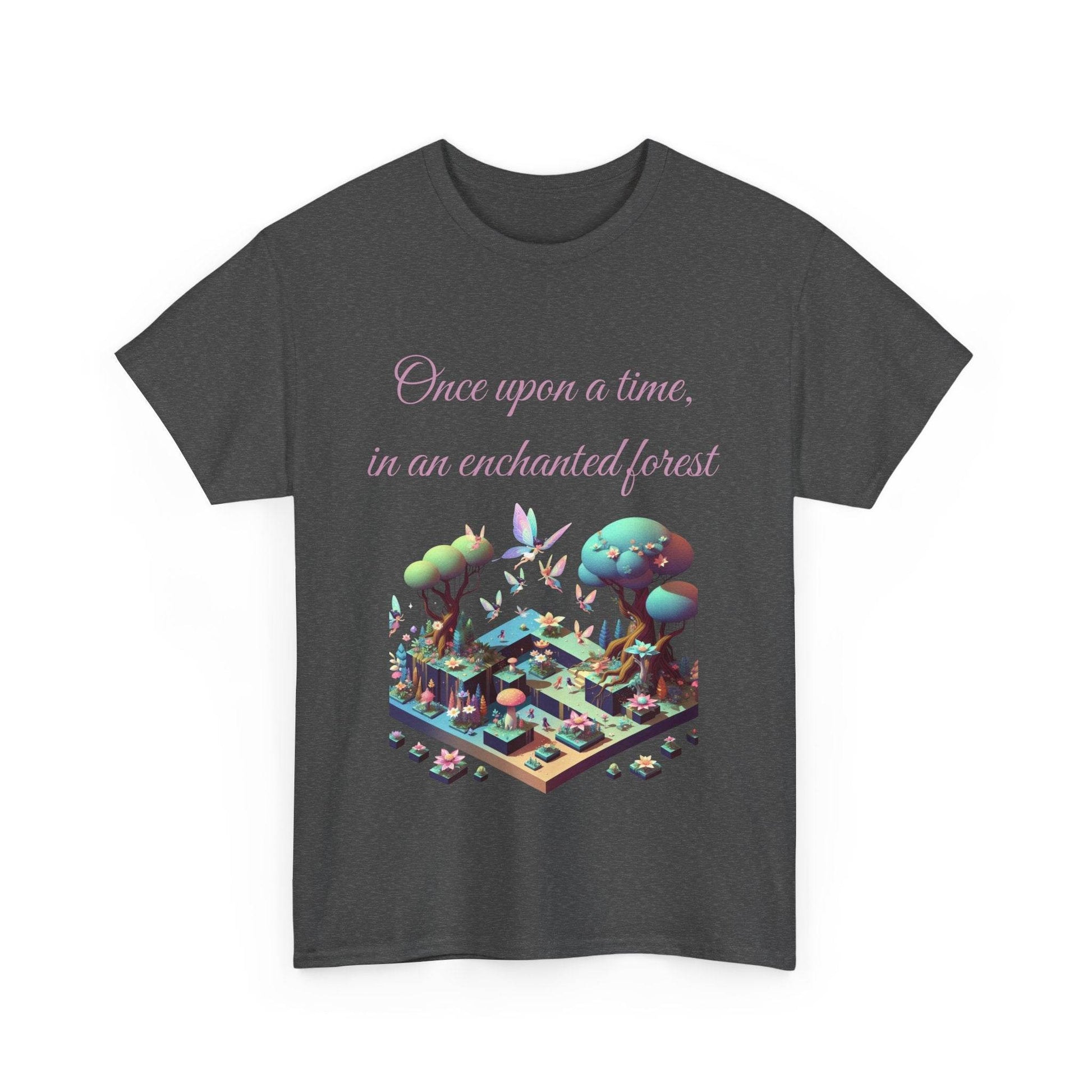 Enchanted Forest - Unisex Heavy Cotton Tee for Book Lovers - The Dreamer's Bookshop.