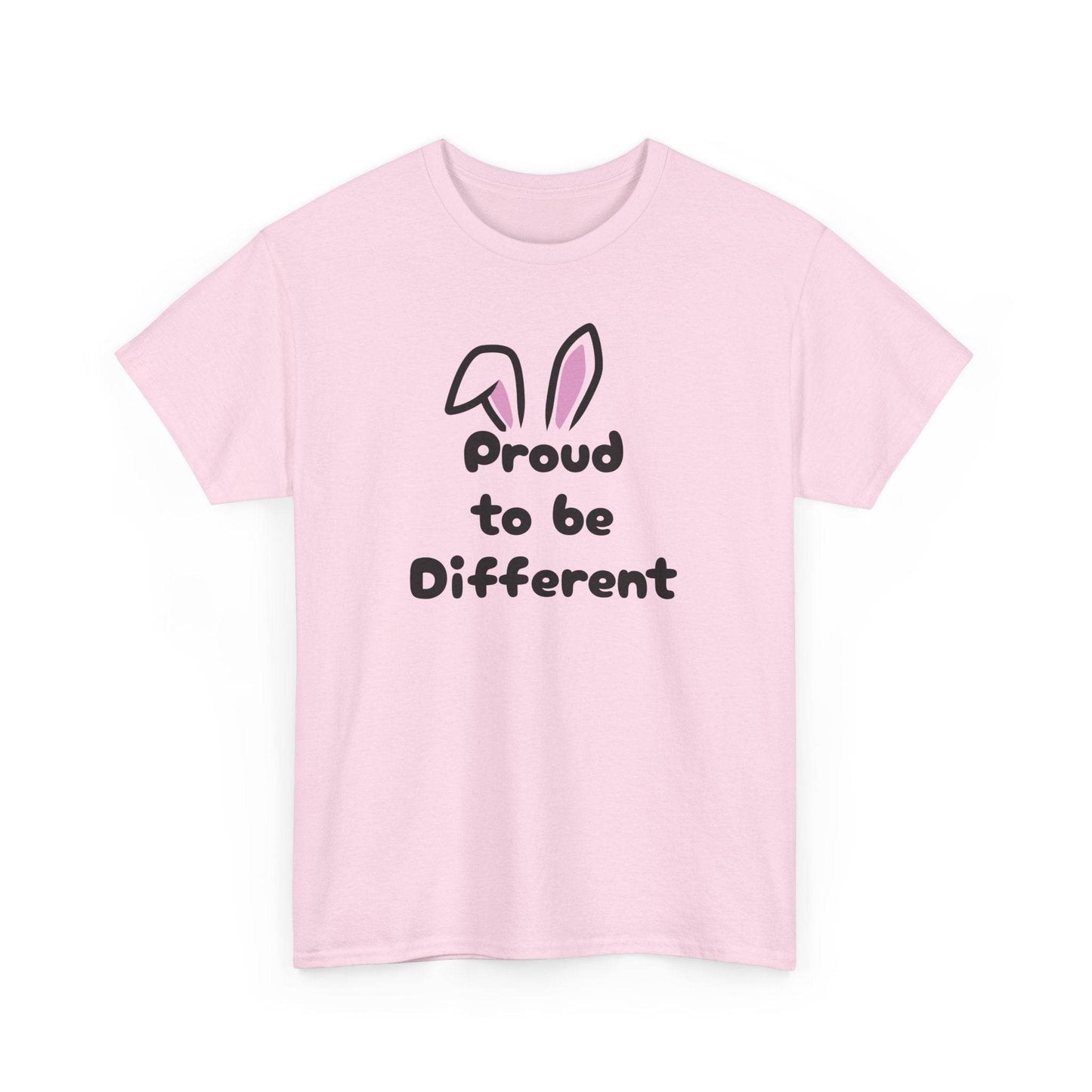 Proud to Be Different Unisex Heavy Cotton Tee - Celebrate Individuality - The Dreamer's Bookshop.