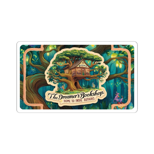 Home to Indie Authors Kiss-Cut Stickers | Book Lover Gift | Literary Decor - The Dreamer's Bookshop.