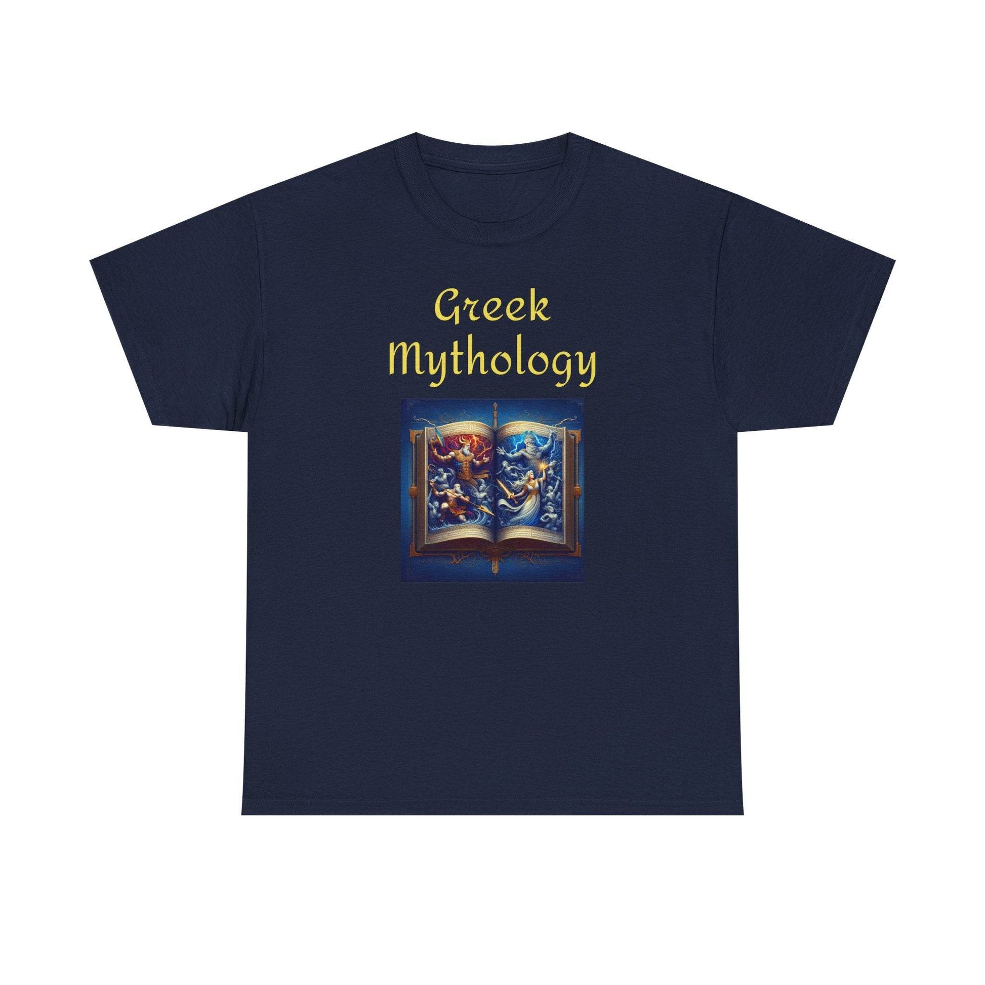 History - Graphic Tee - Unisex Heavy Cotton T-Shirt - Greek Mythology - The Dreamer's Bookshop.