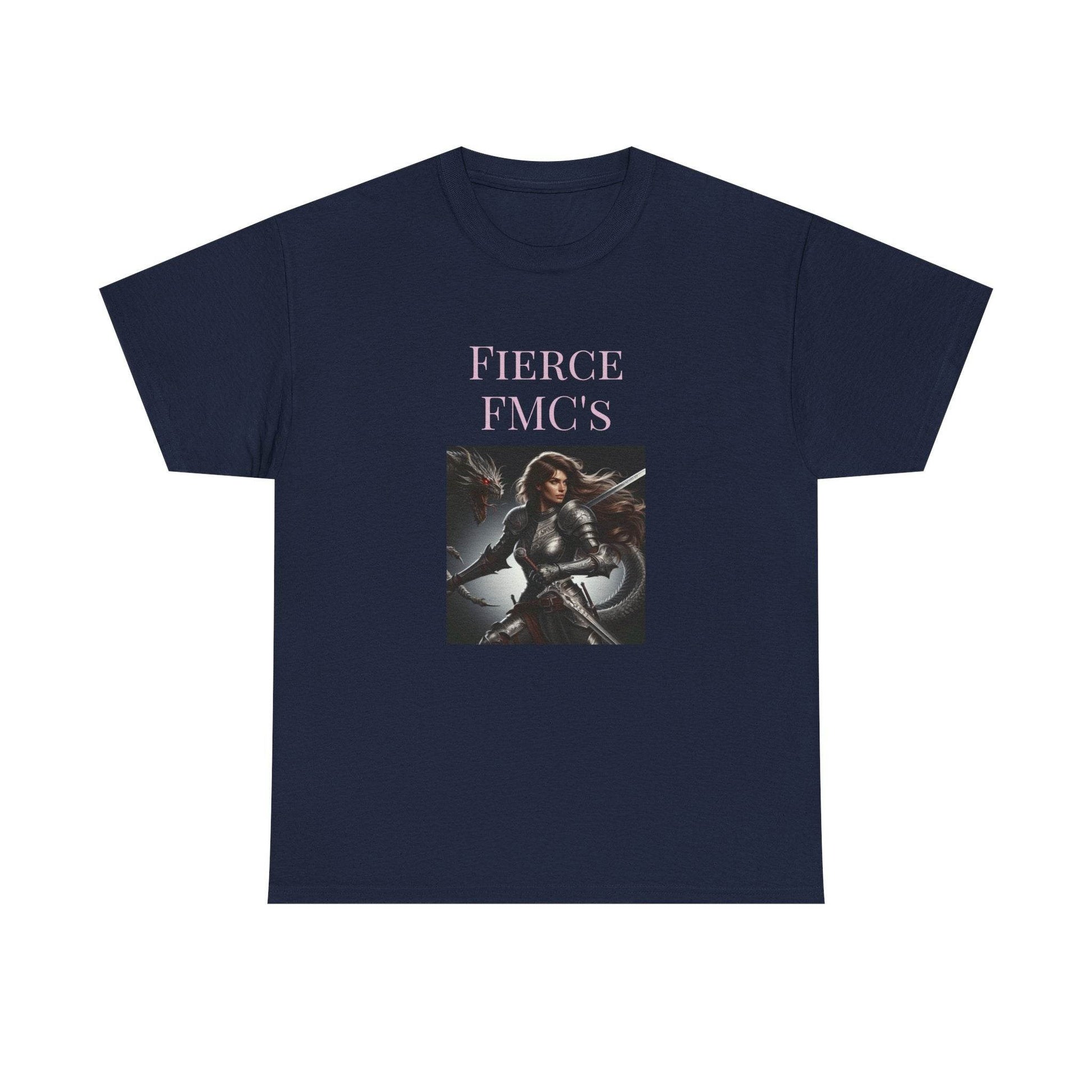 Fierce FMC - Graphic Tee - Unisex Heavy Cotton T-Shirt - Book Lovers - The Dreamer's Bookshop.