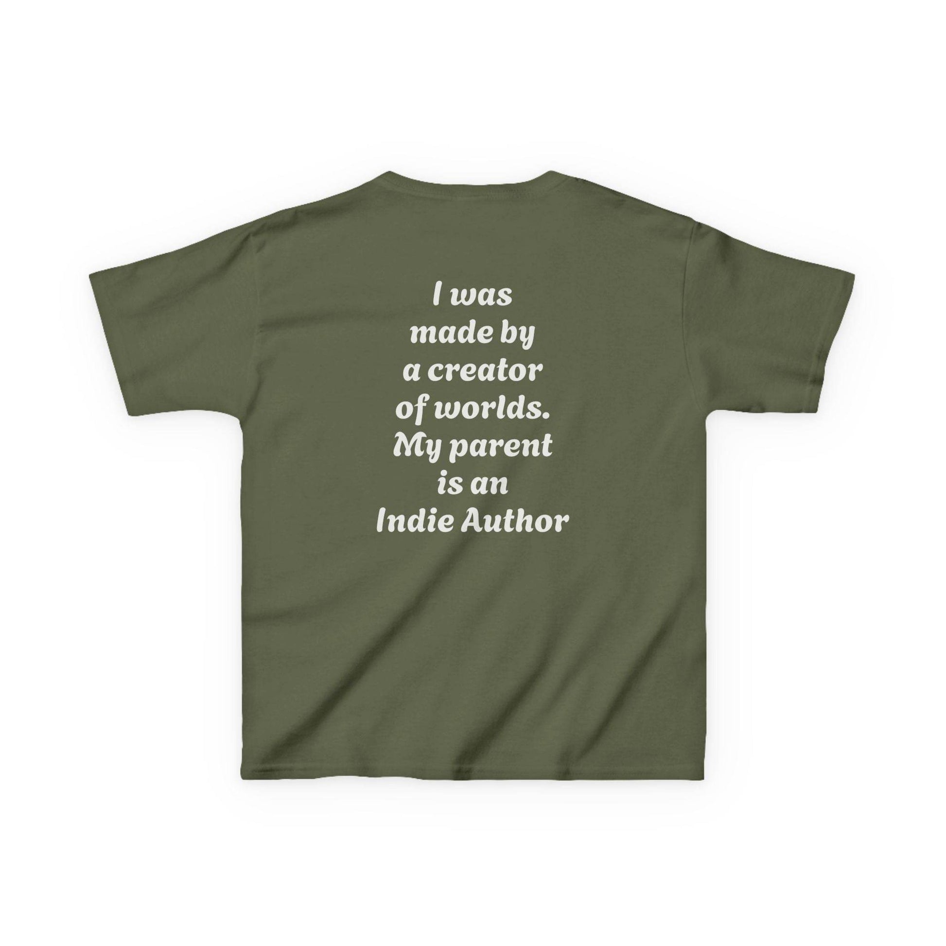 EU - Kids 'Born to be Original' Cotton Tee - Support Young Creators - The Dreamer's Bookshop.