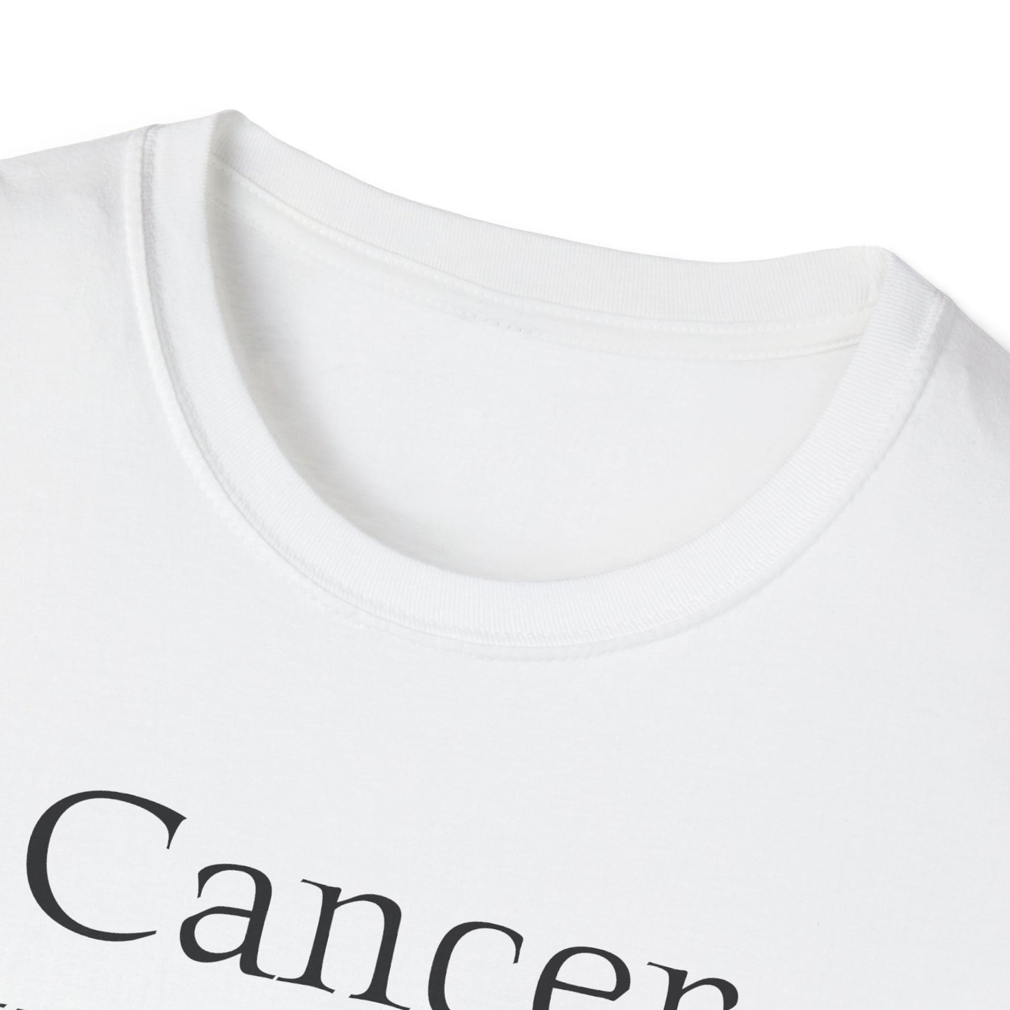 Cancer Warrior Unisex Softstyle T-Shirt - Empowering Graphic Tee for Women's Health Awarenes