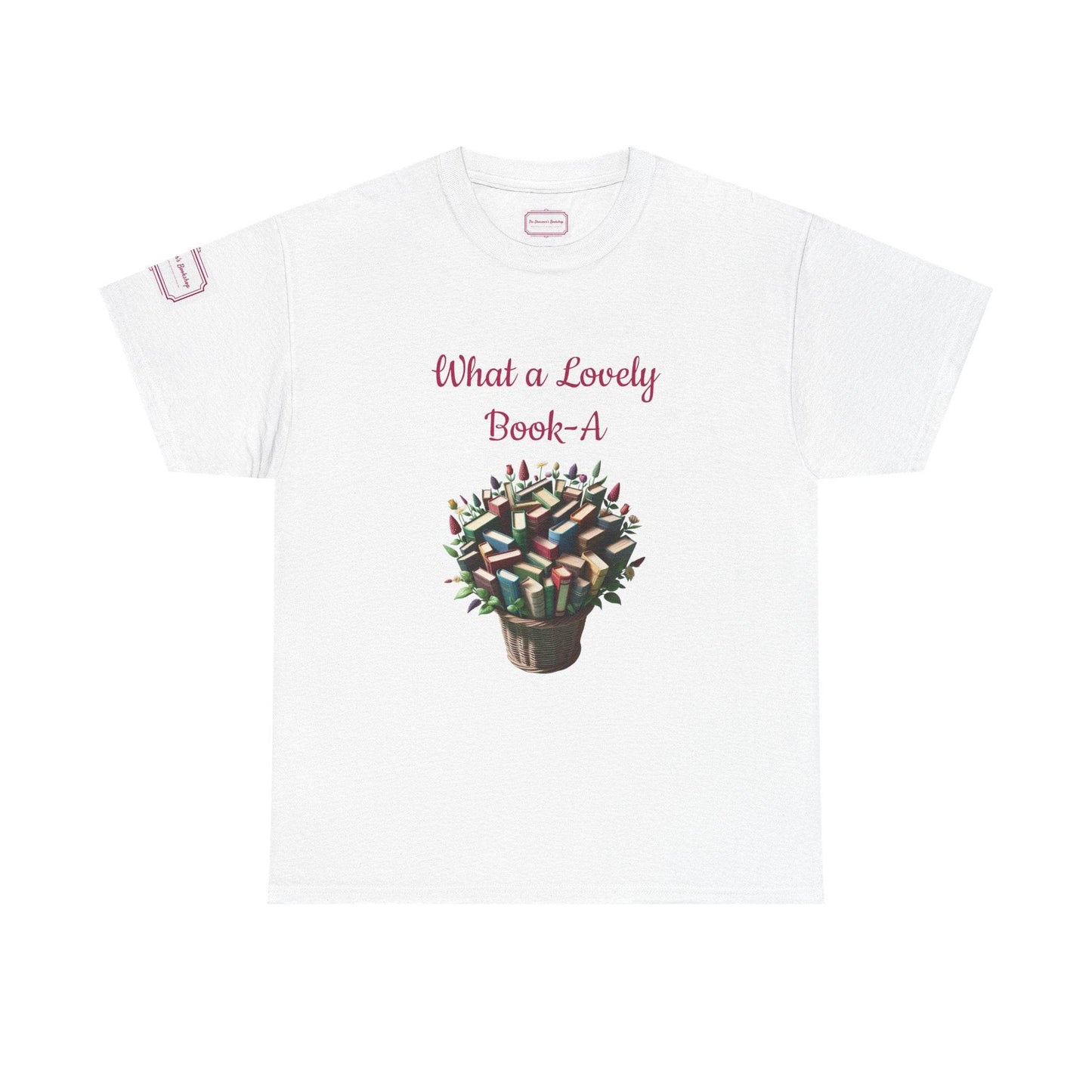 What a Lovely Book-A Unisex Heavy Cotton Tee - Perfect for Book Lovers - The Dreamer's Bookshop.