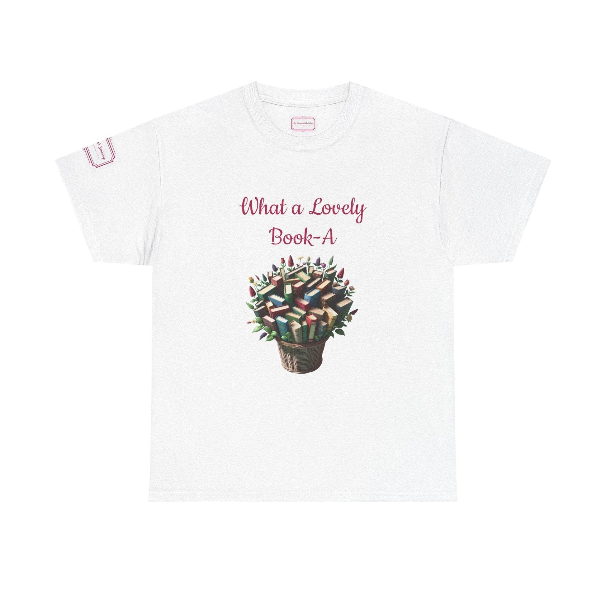 What a Lovely Book-A Unisex Heavy Cotton Tee - Perfect for Book Lovers - The Dreamer's Bookshop.