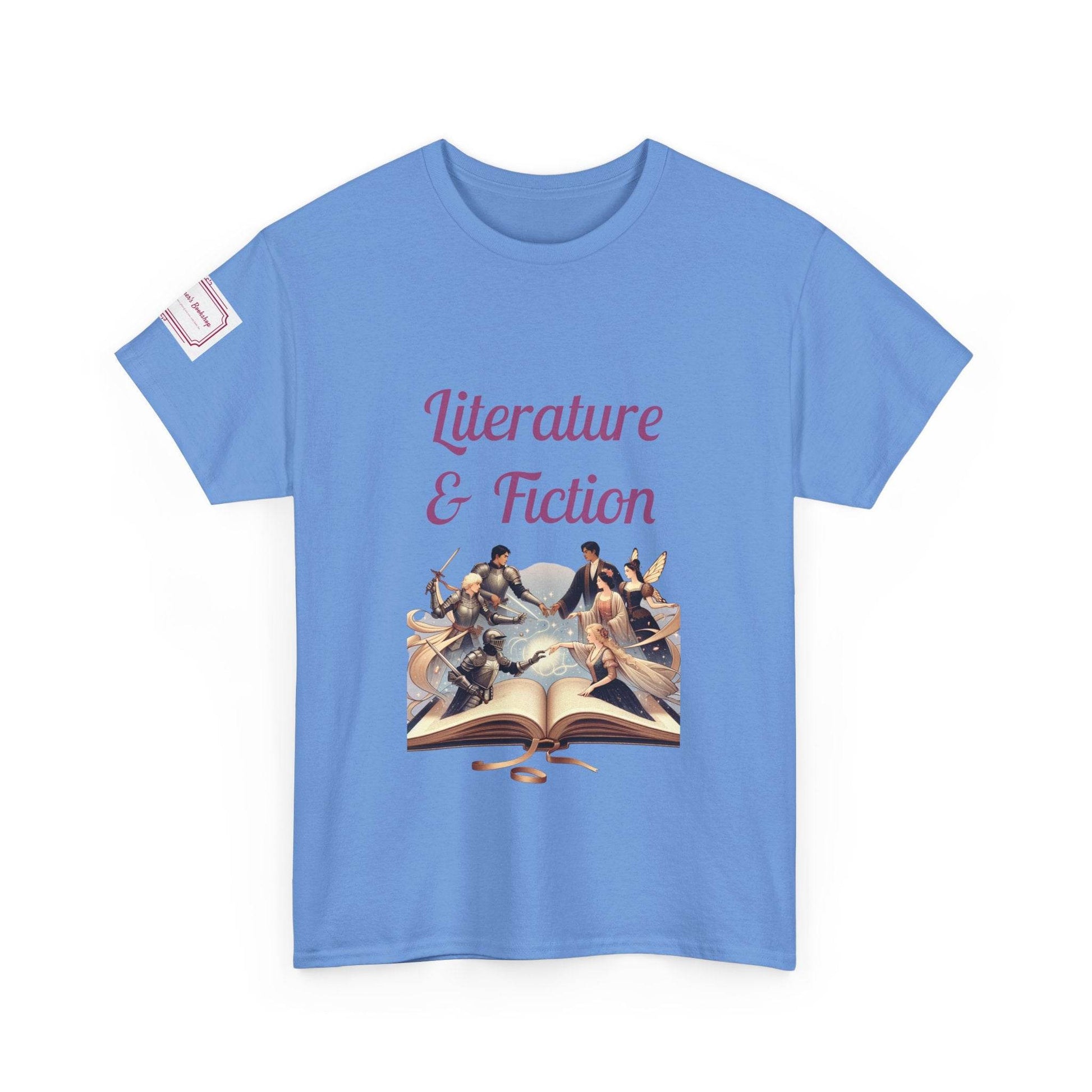 Fiction - Graphic Unisex Heavy Cotton Tee - Literature Books - The Dreamer's Bookshop.