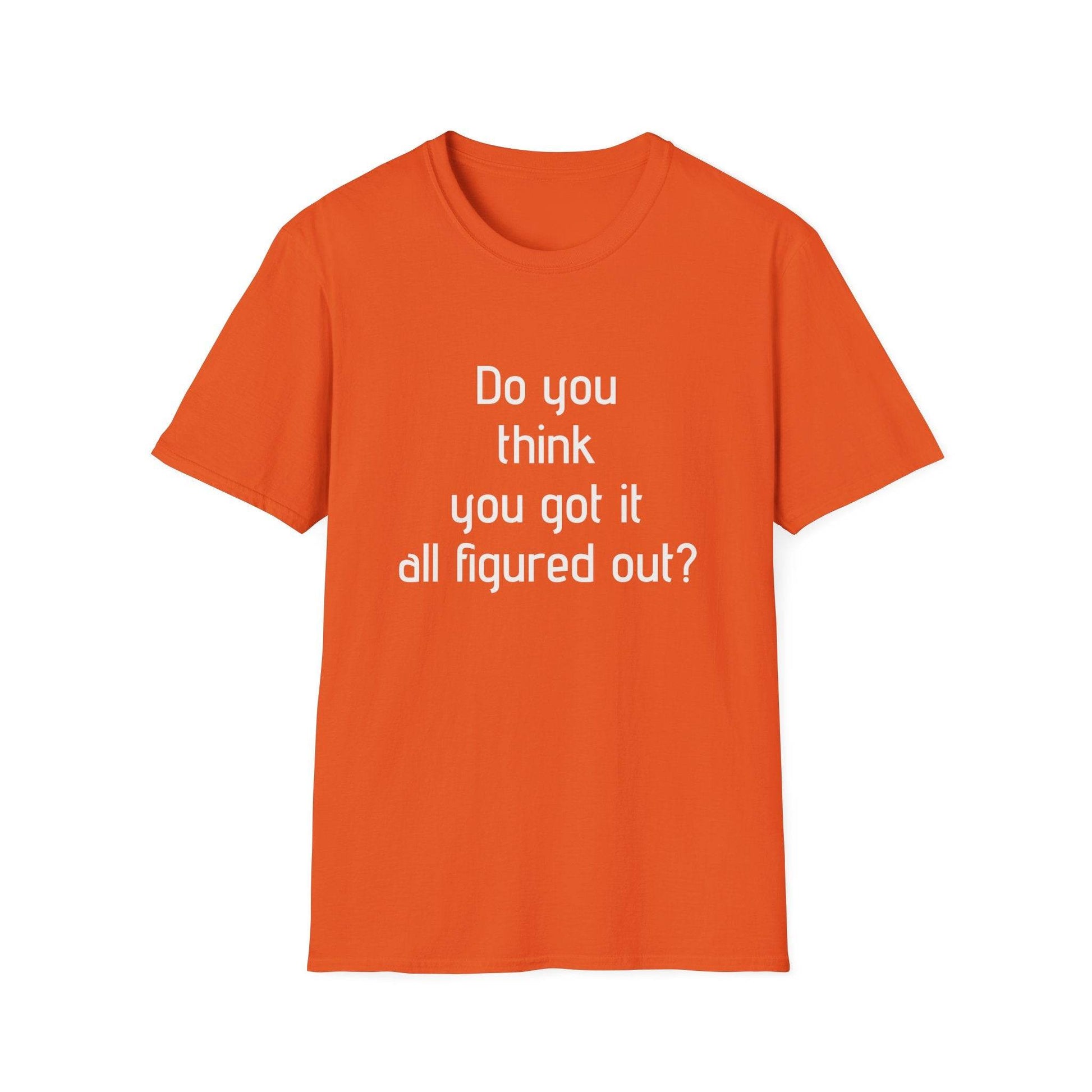 Unisex Softstyle T-Shirt - 'Think Again' - The Dreamer's Bookshop.