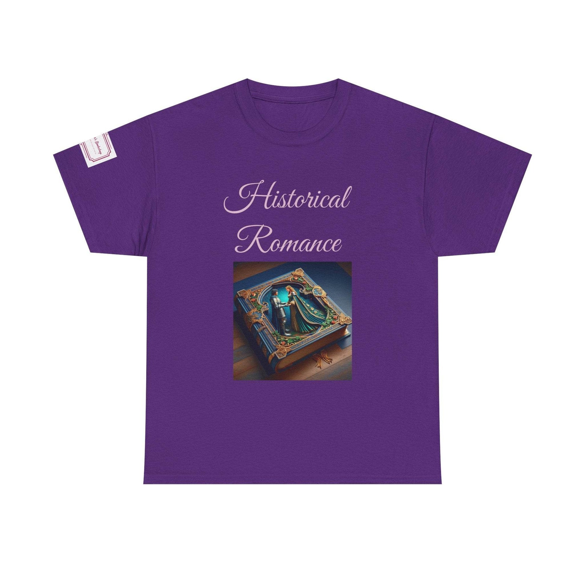 Fiction - Graphic Unisex Heavy Cotton Tee - Historical Romance - The Dreamer's Bookshop.