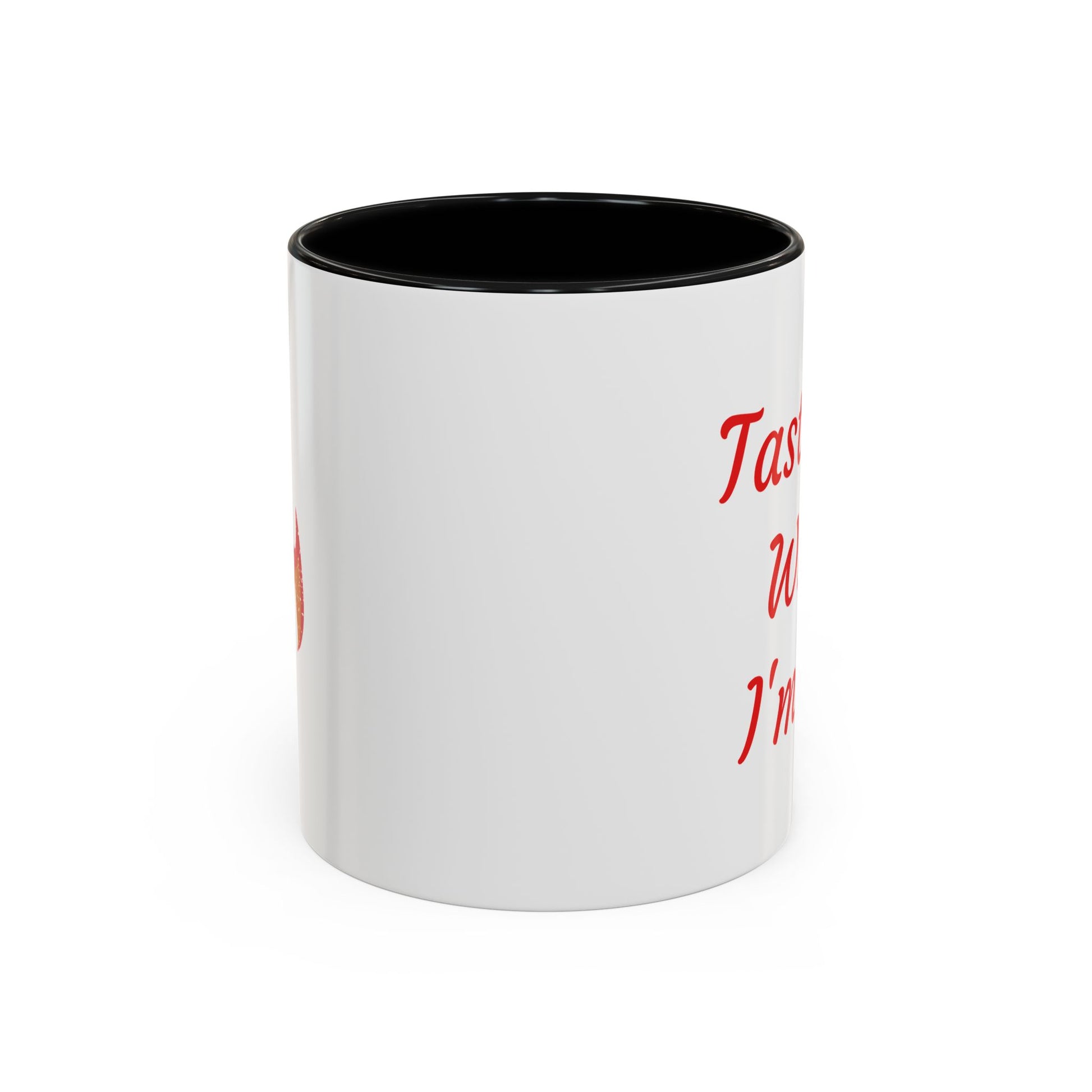 Funny Accent Coffee Mug – "Taste Me While I'm Hot" – Perfect Gift for Coffee Lovers - The Dreamer's Bookshop.