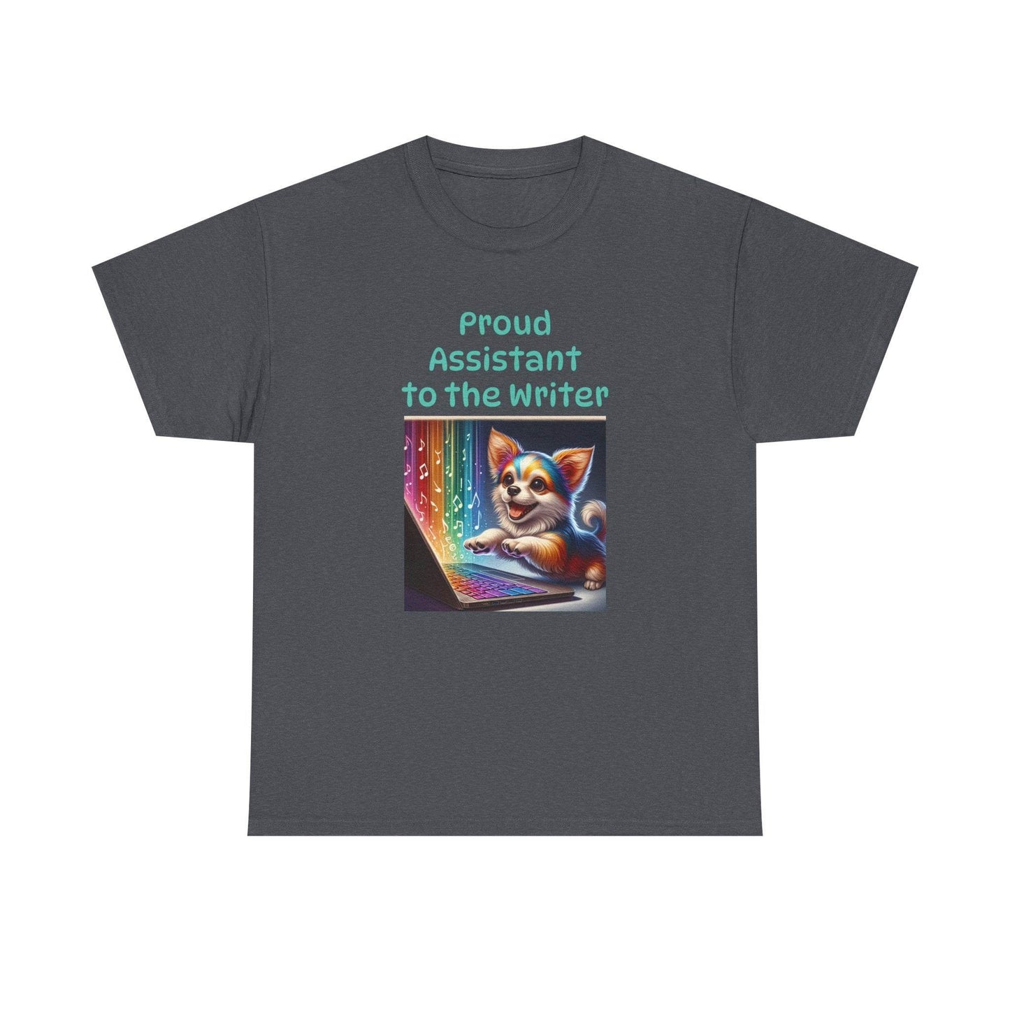 Assistant Writer - A Unisex Heavy Cotton Tee - Perfect Gift for Book Lovers - The Dreamer's Bookshop.