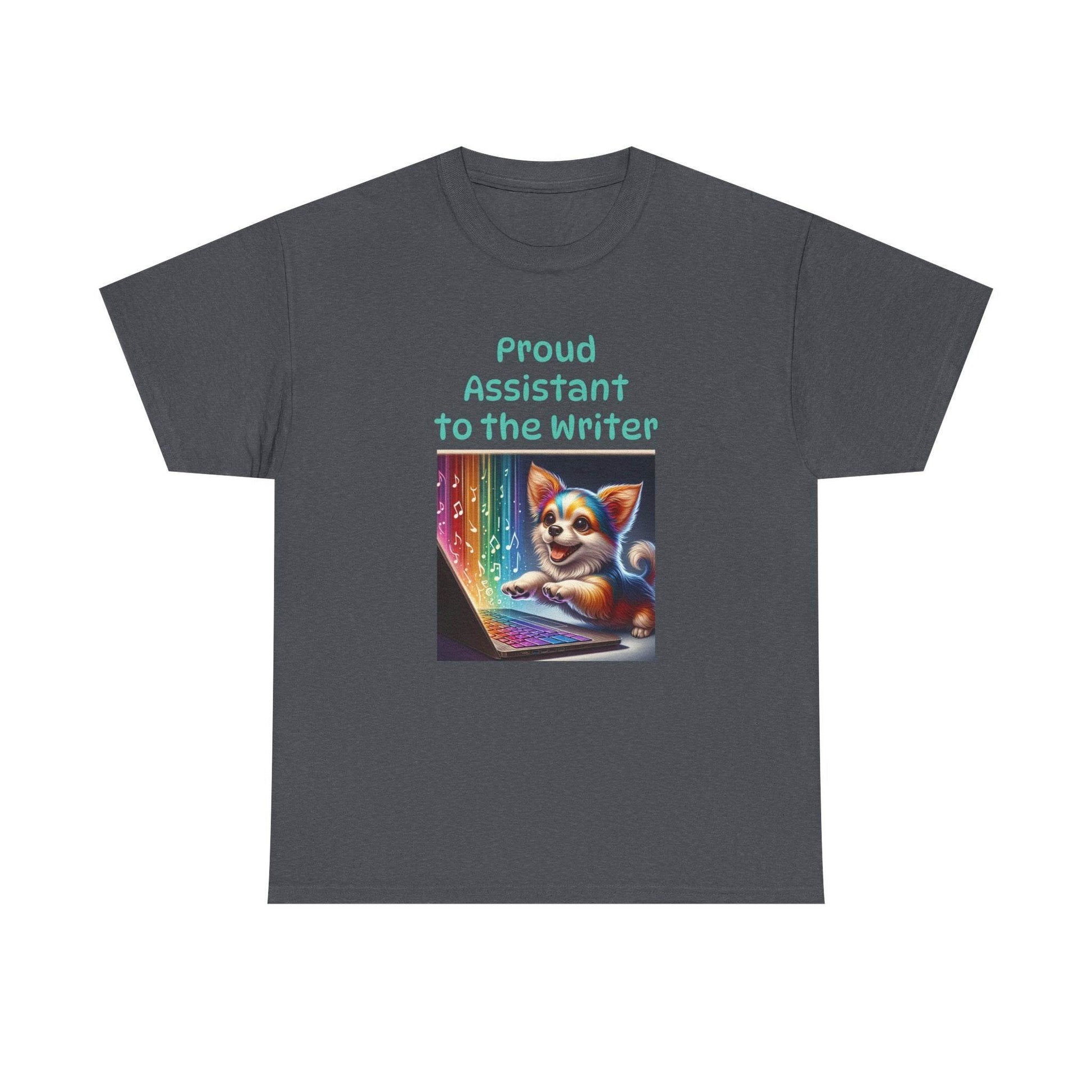 Assistant Writer - A Unisex Heavy Cotton Tee - Perfect Gift for Book Lovers - The Dreamer's Bookshop.