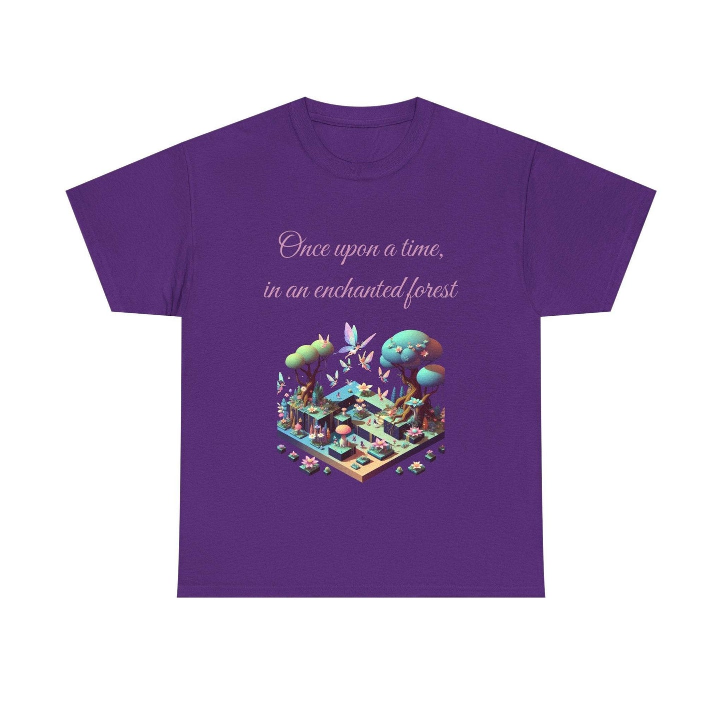 Enchanted Forest - A Unisex Heavy Cotton Tee - Perfect for Book Lovers - The Dreamer's Bookshop.